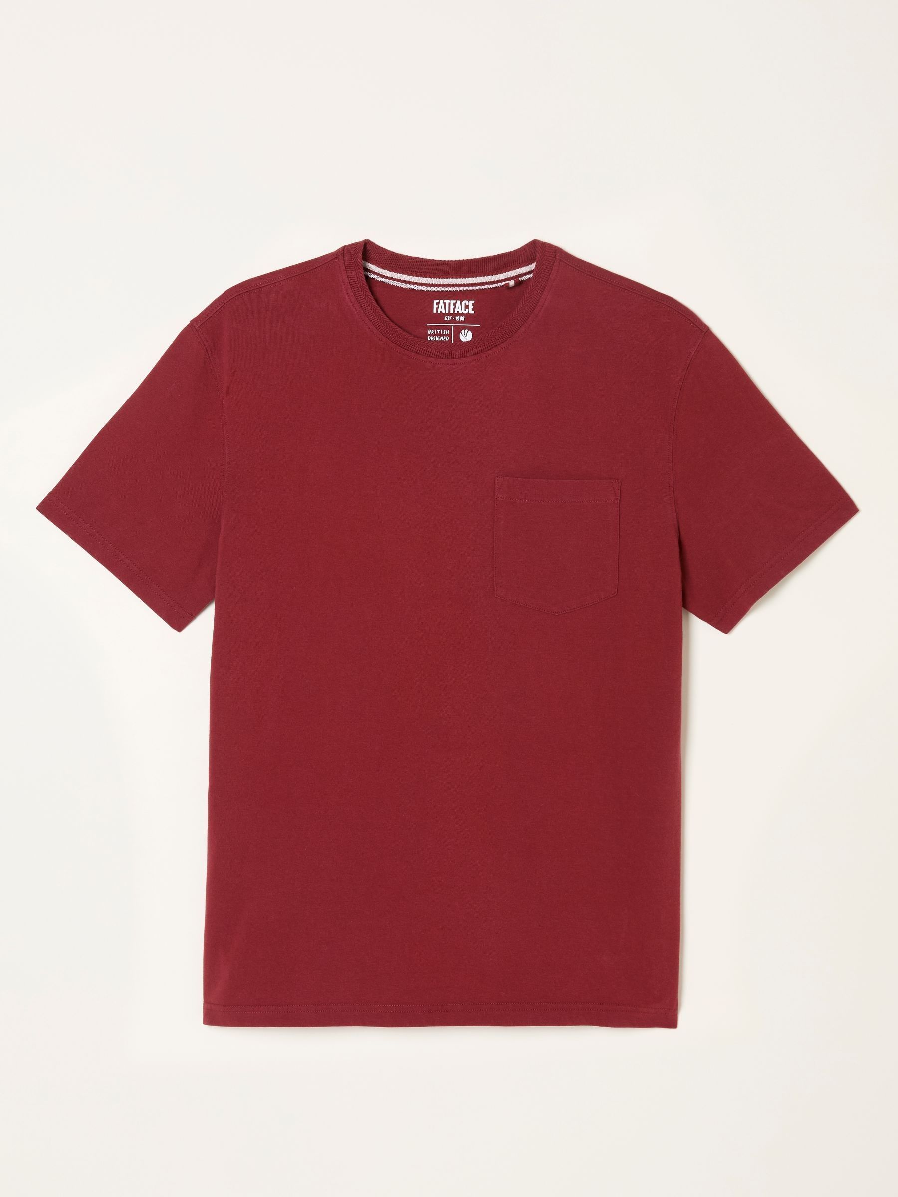 Cove Berry Red Pocket T-Shirt - Image 5 of 5