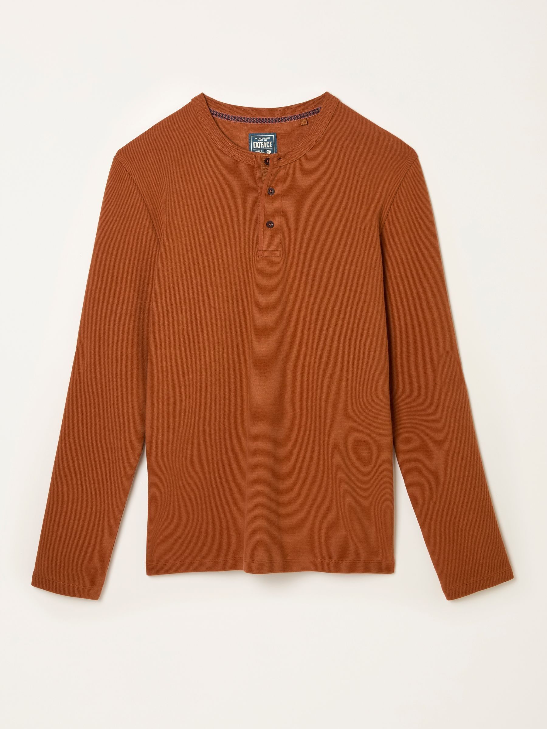 Henley Rust Brown Heath Textured - Image 5 of 5