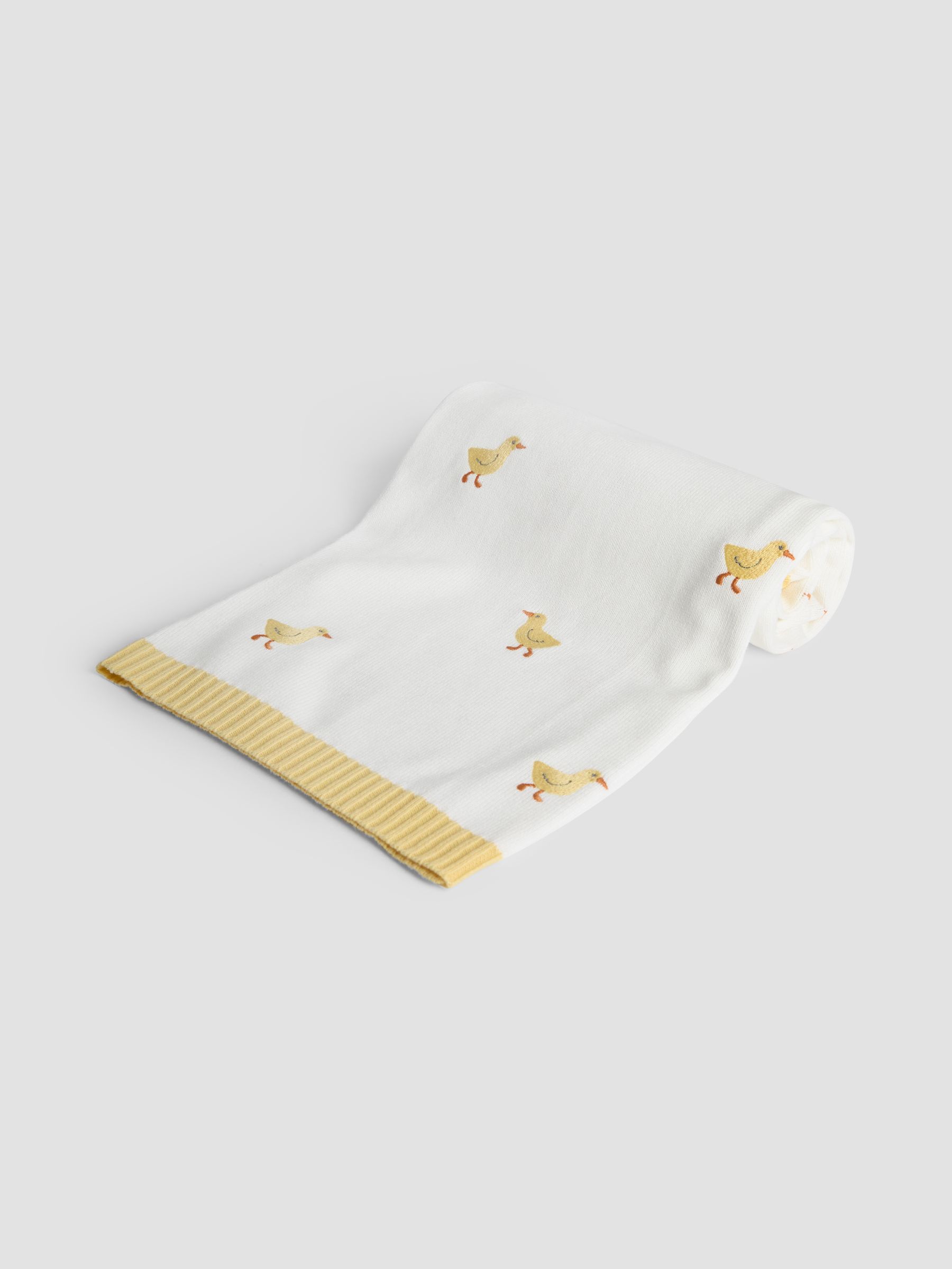 Yellow Embroidered Shawl - Image 3 of 4