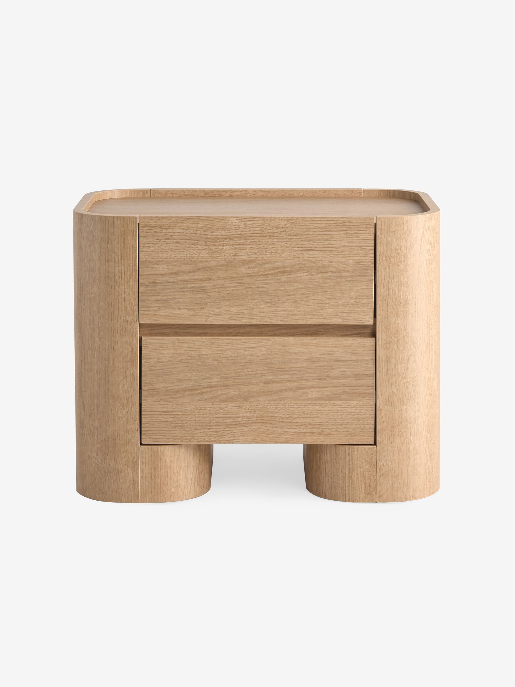 Kain Bedside Table in Light Oak Effect - Image 5 of 5 Kain Bedside Table in Light Oak Effect - Image 5 of 5