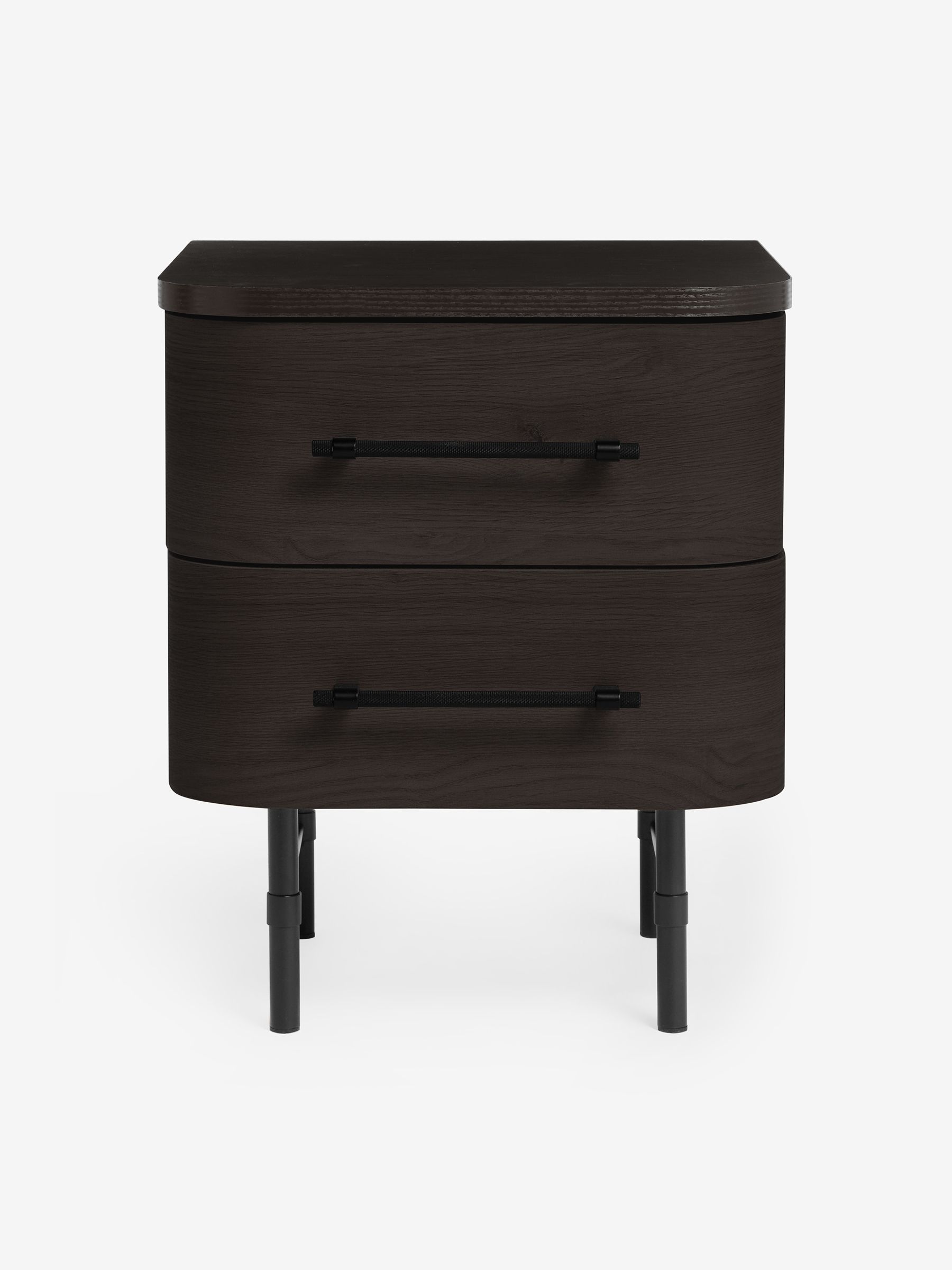 Zeke Bedside Table in Dark Oak Effect - Image 5 of 5
