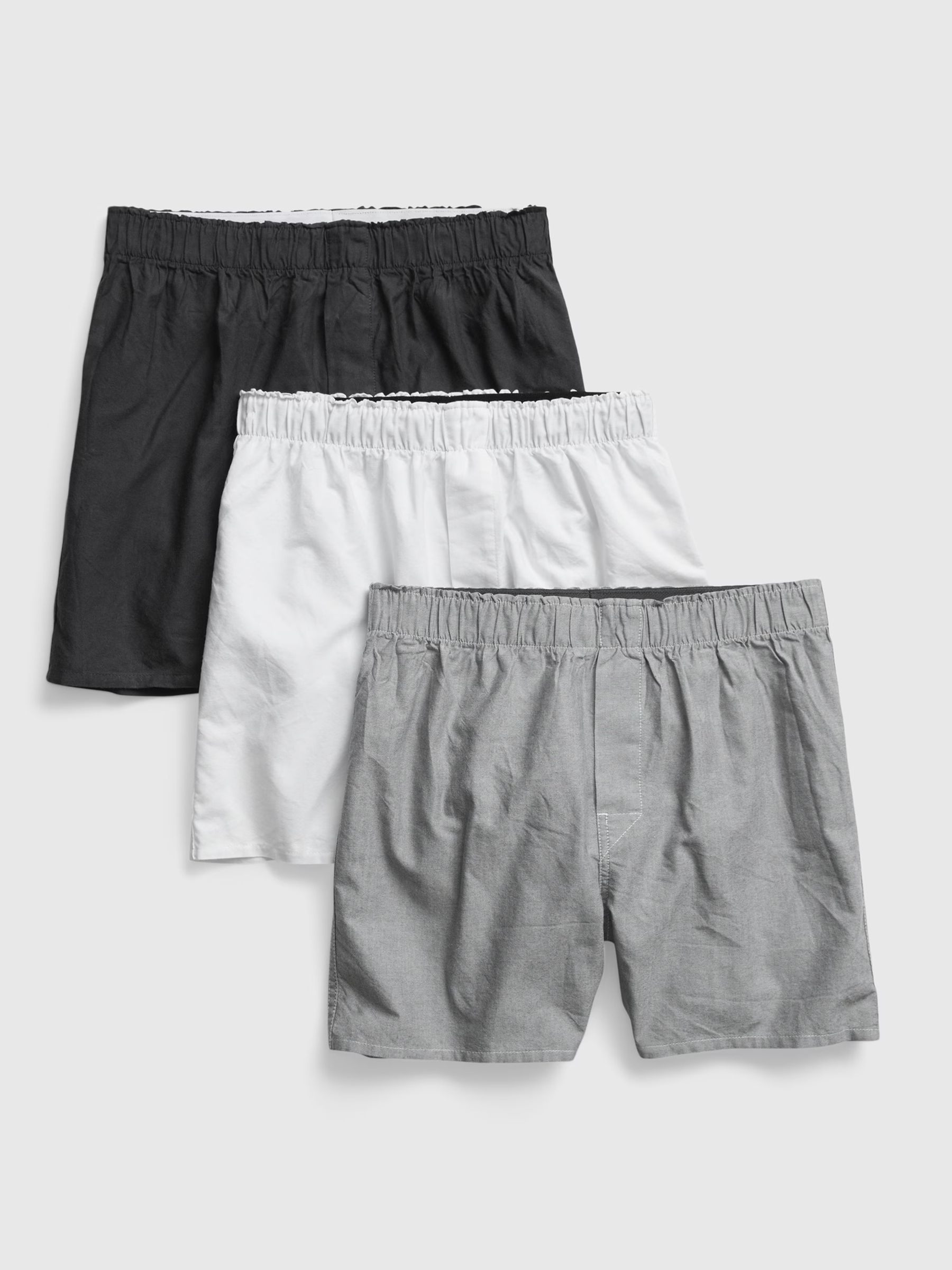 Grey Boxers (3-Pack) - Image 1 of 2