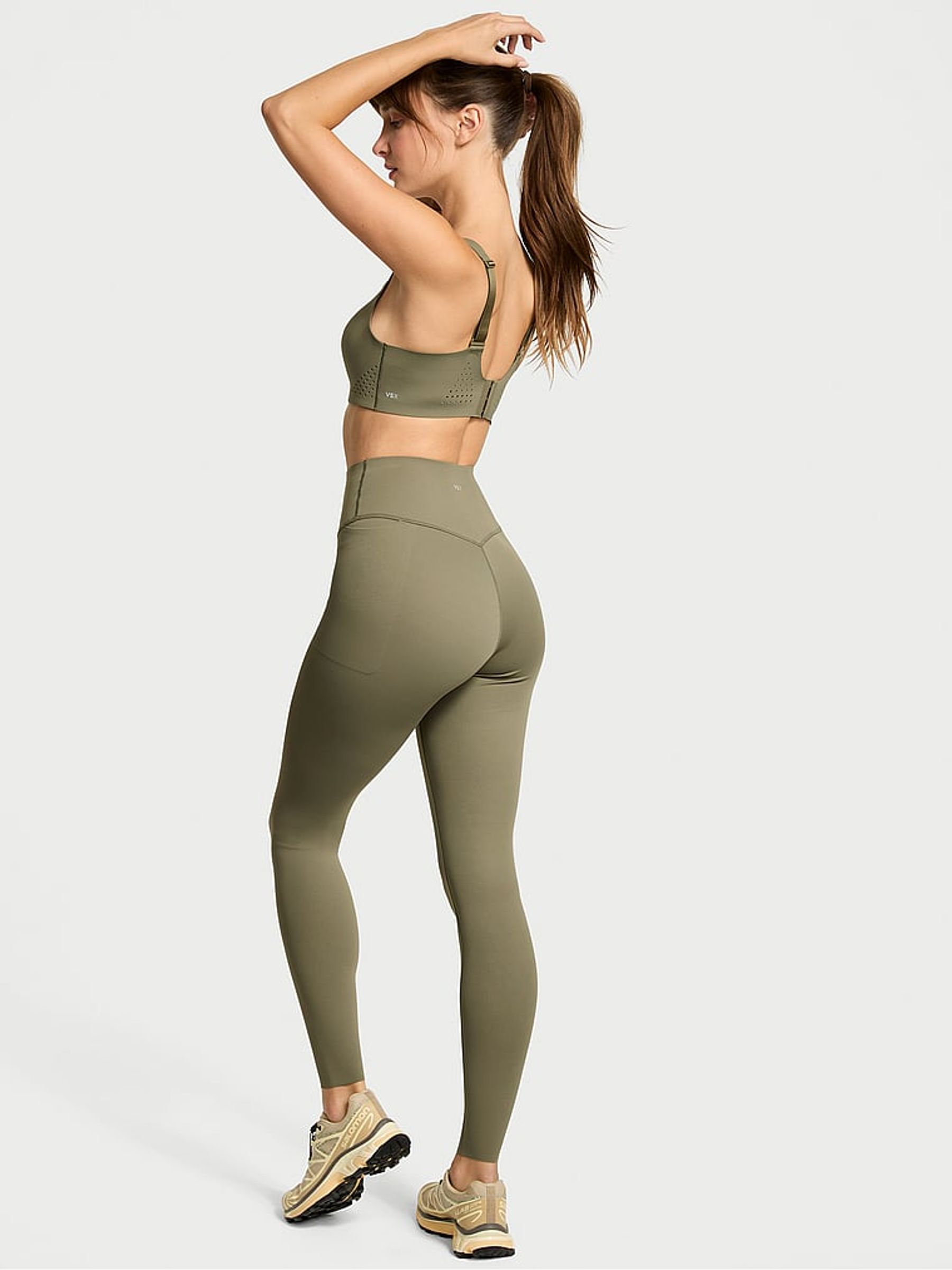 Desert Cactus Green Elevate™ Low Support Leggings with Side Pockets - Image 2 of 2
