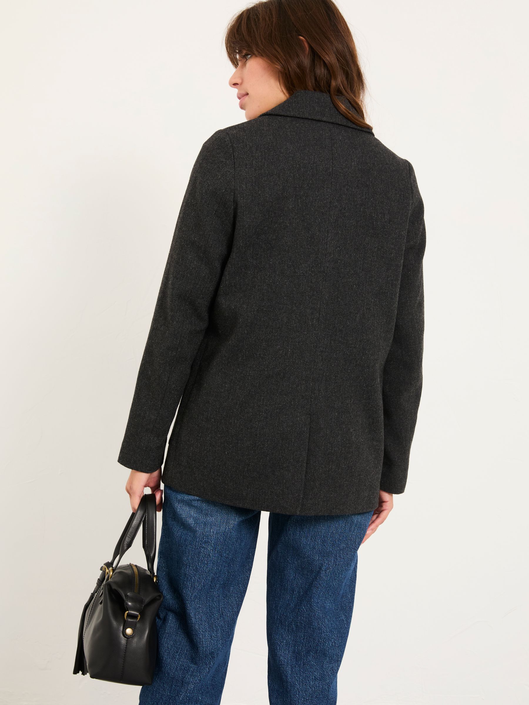 Etta Charcoal Grey Blazer - Image 3 of 7