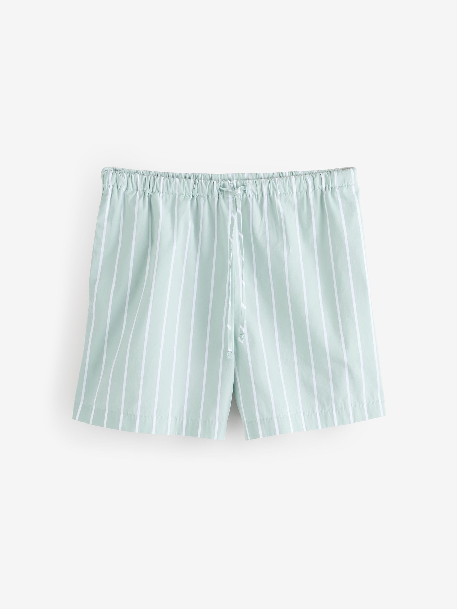 Banana Republic Green Easy Poplin Linen Shorts - Image 2 of 4