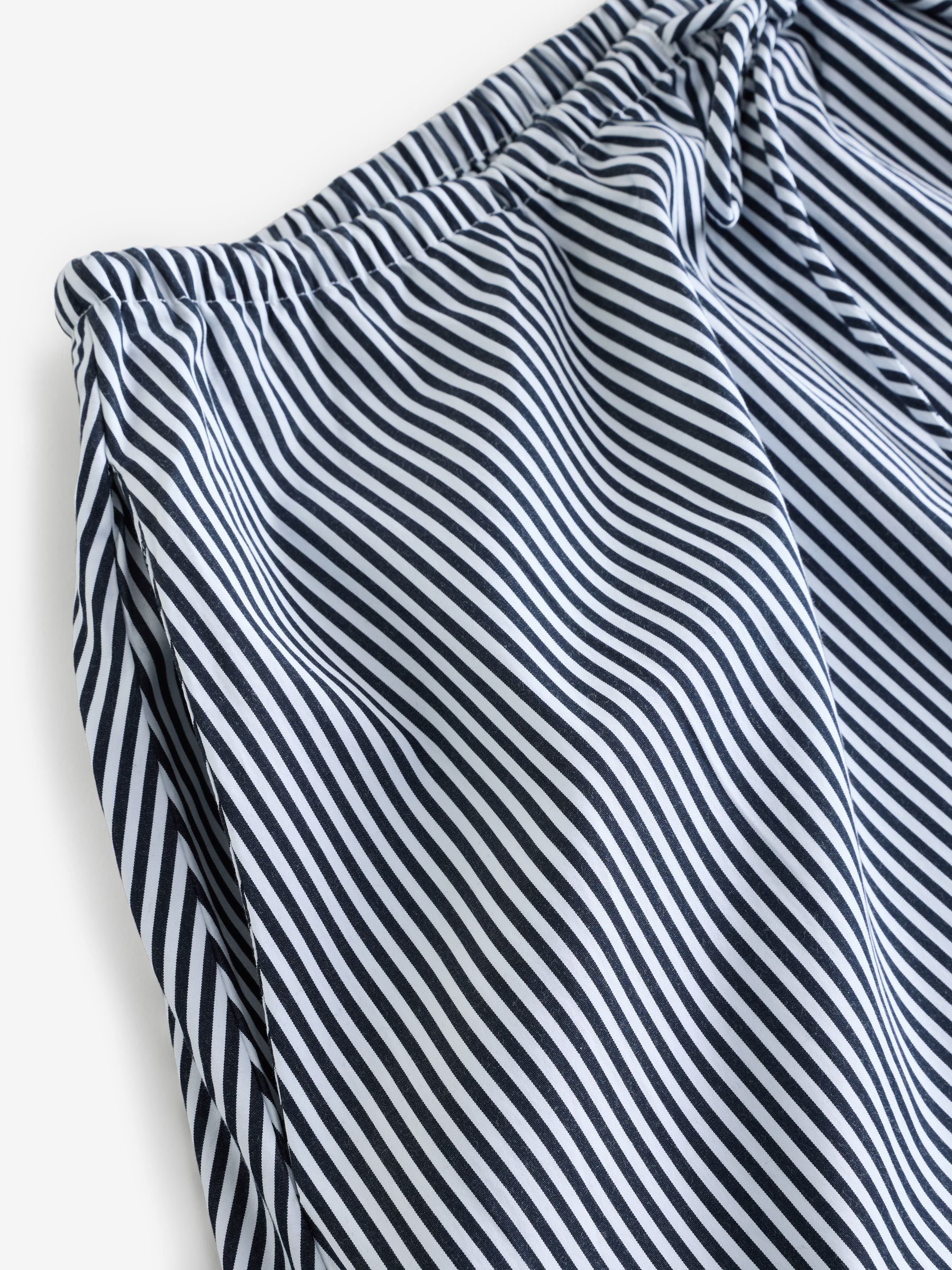 Banana Republic Blue Stripe Poplin Maxi Skirt - Image 4 of 5