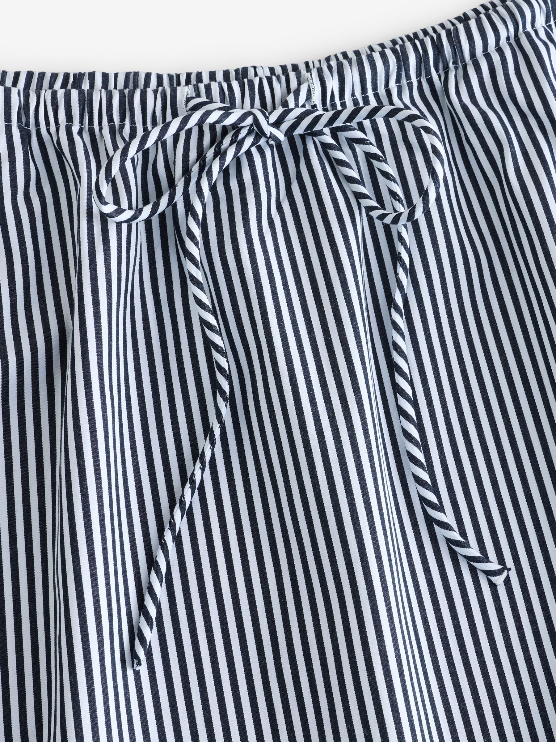 Banana Republic Blue Stripe Poplin Maxi Skirt - Image 5 of 5