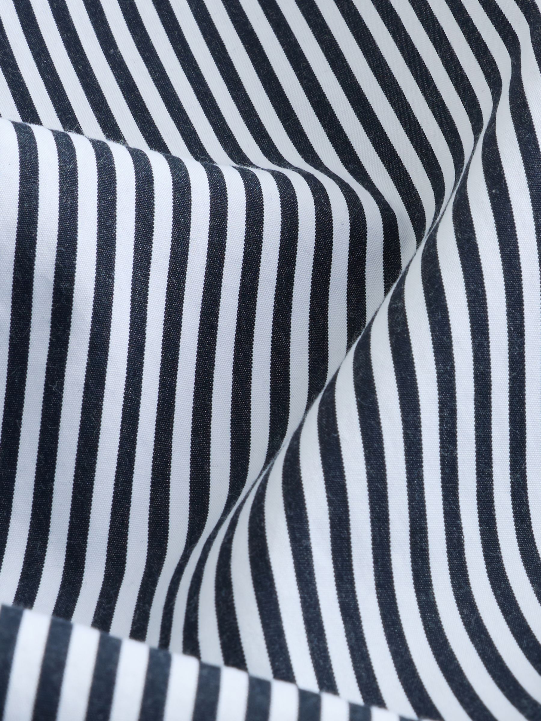 Banana Republic Blue Stripe Poplin Maxi Skirt - Image 6 of 6