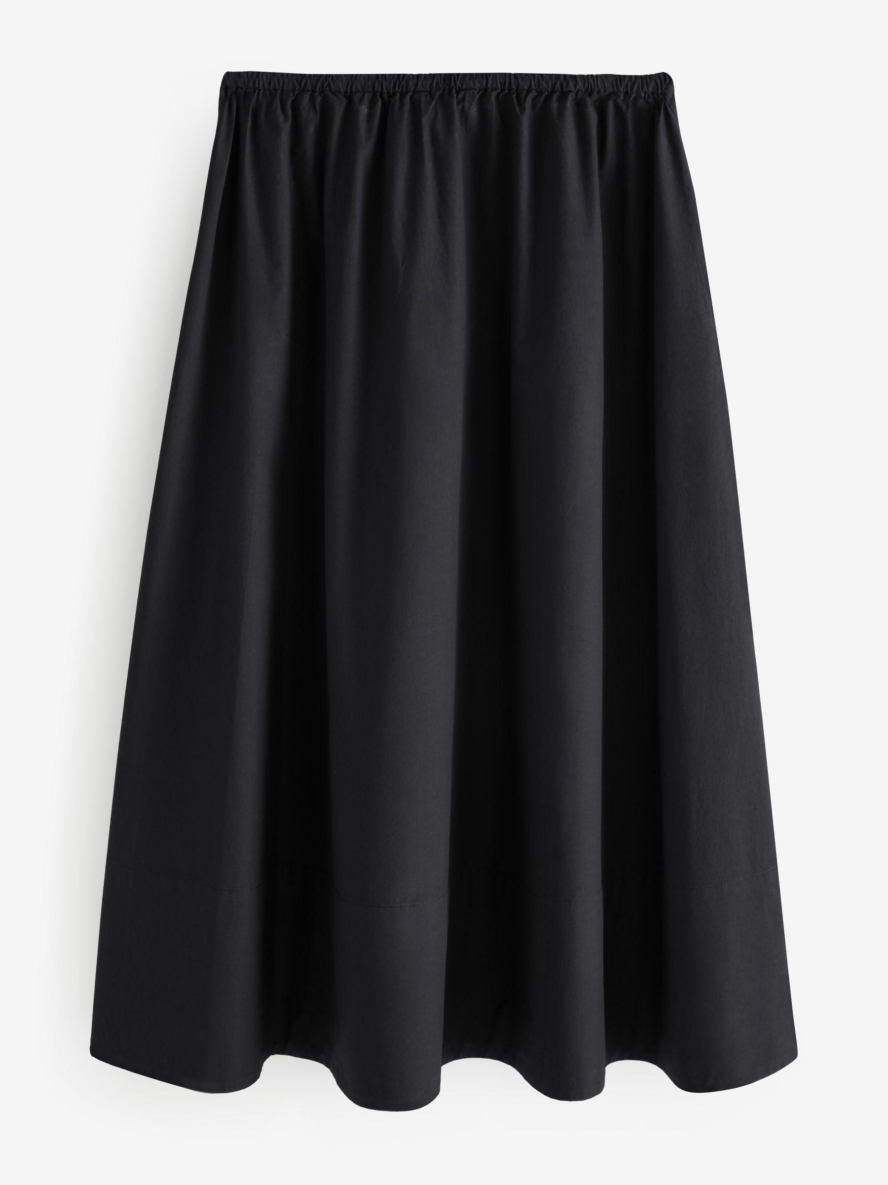 Banana Republic Black Poplin Maxi Skirt - Image 5 of 5