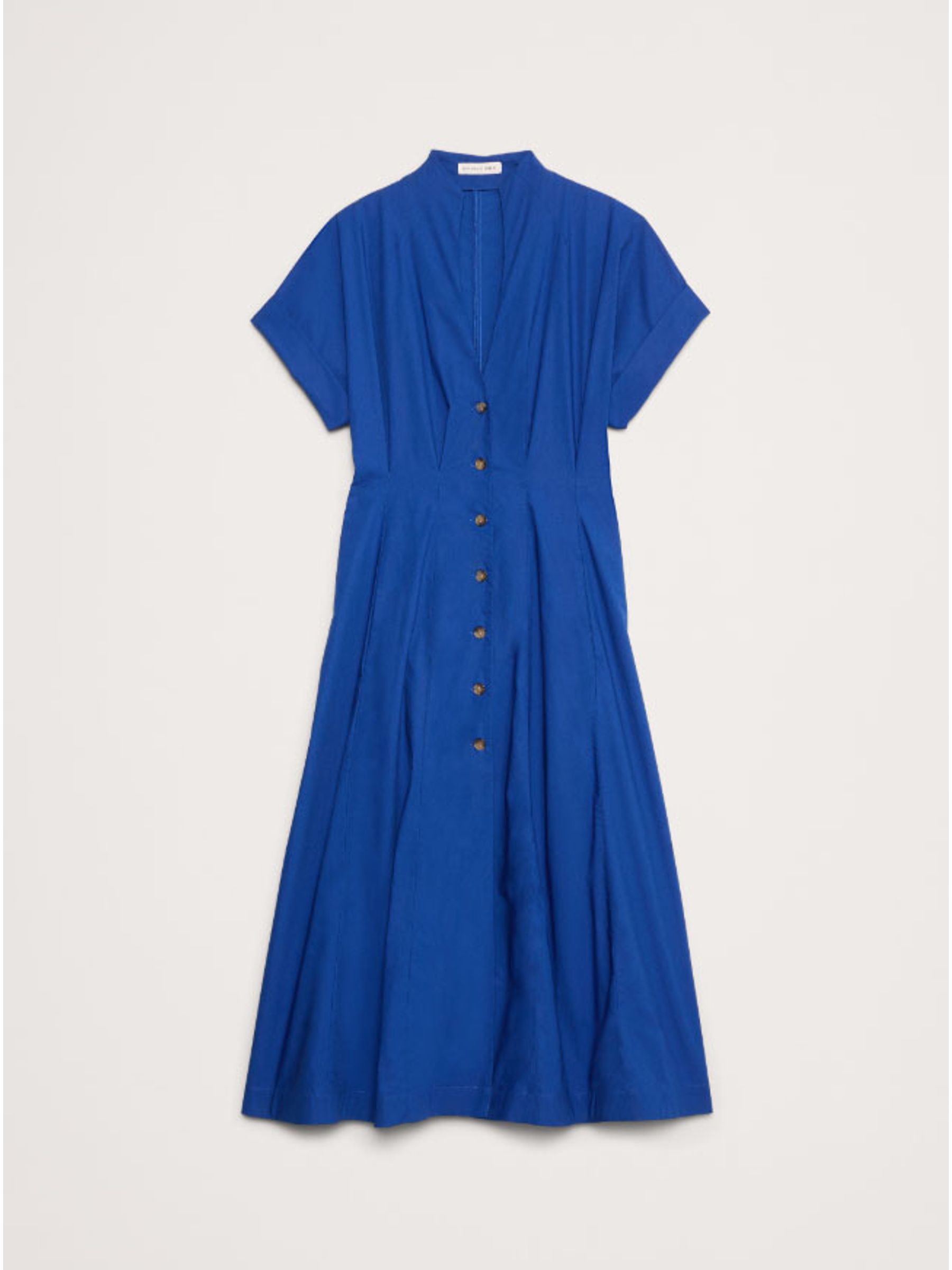 Banana Republic Blue Poplin Shirt Dress - Image 4 of 4