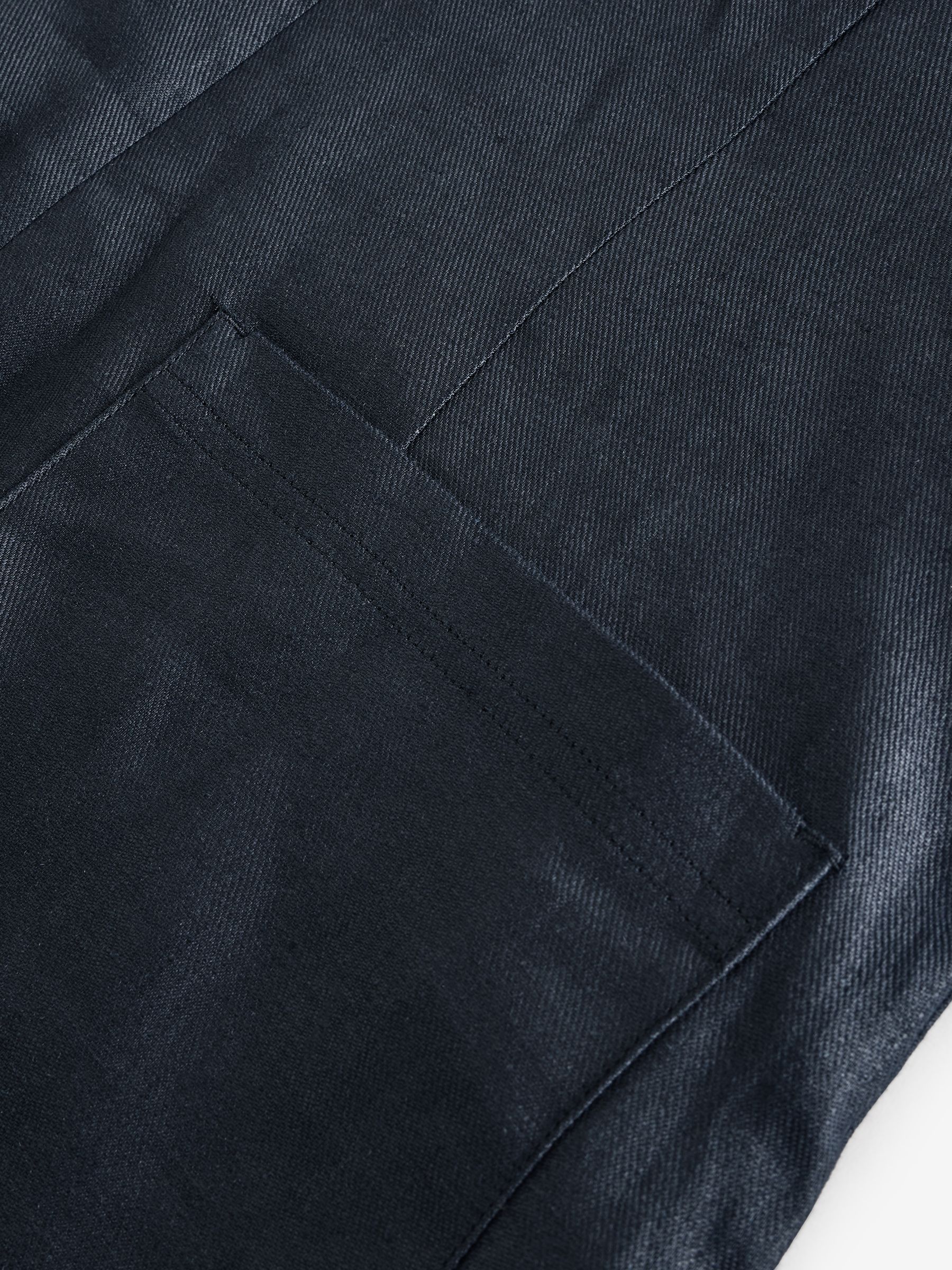 Banana Republic Black Linen Dress - Image 5 of 5