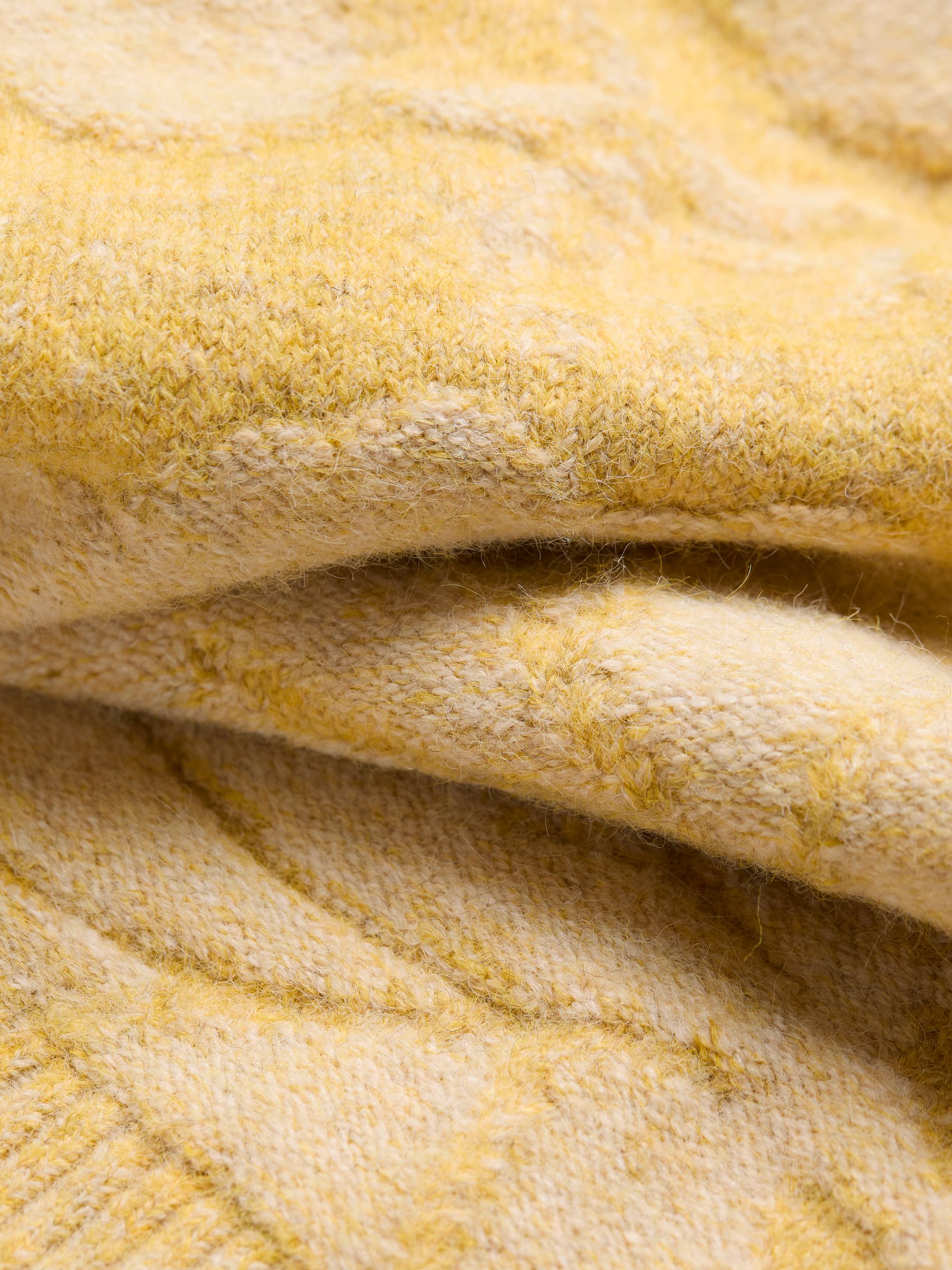 Yellow Leaf Knitted Jumper - Image 7 of 7