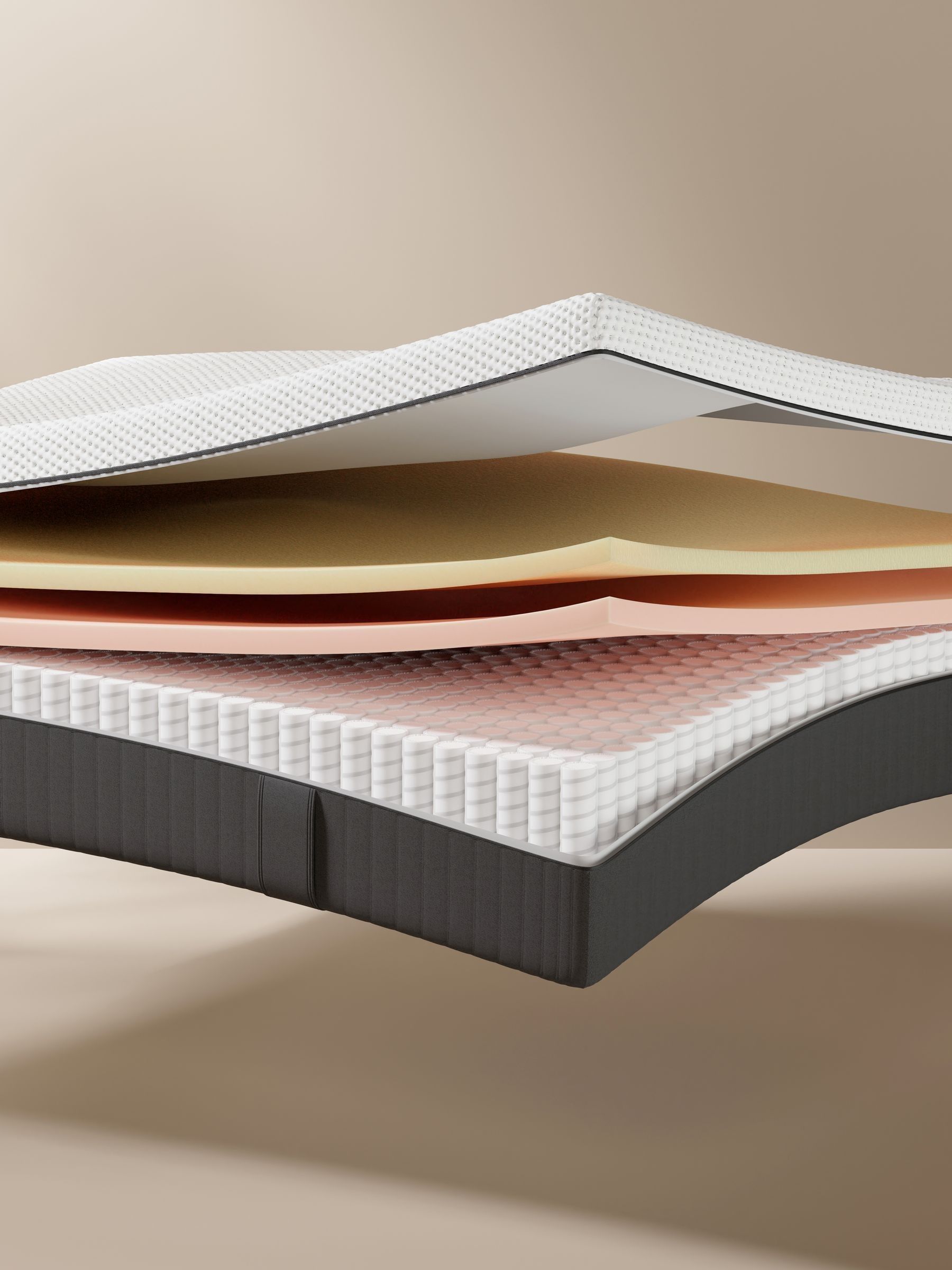 Emma Grey Hybrid Original Mattress - Image 2 of 5