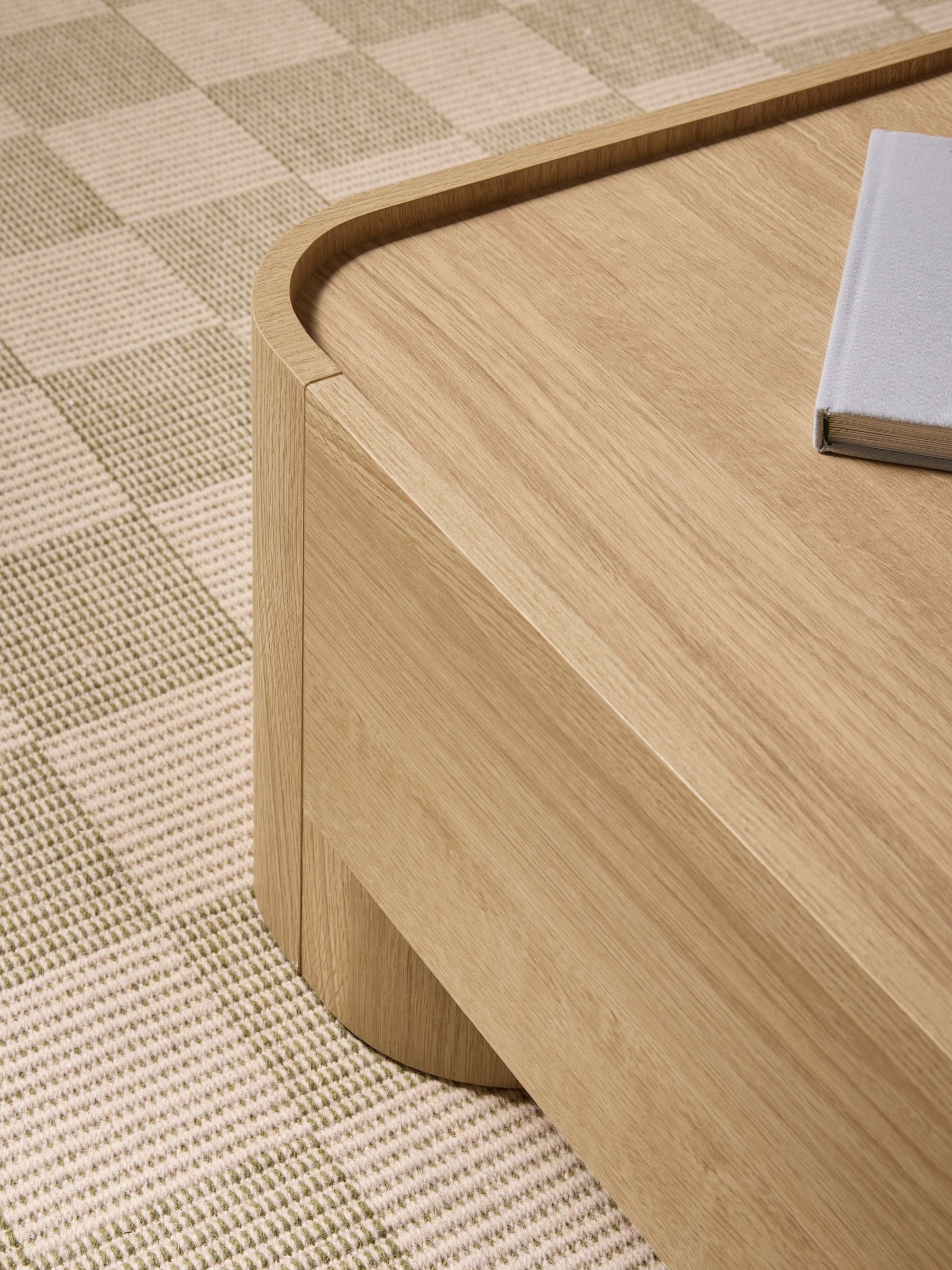 Kain Storage Coffee Table in Light Oak Effect - Image 2 of 7