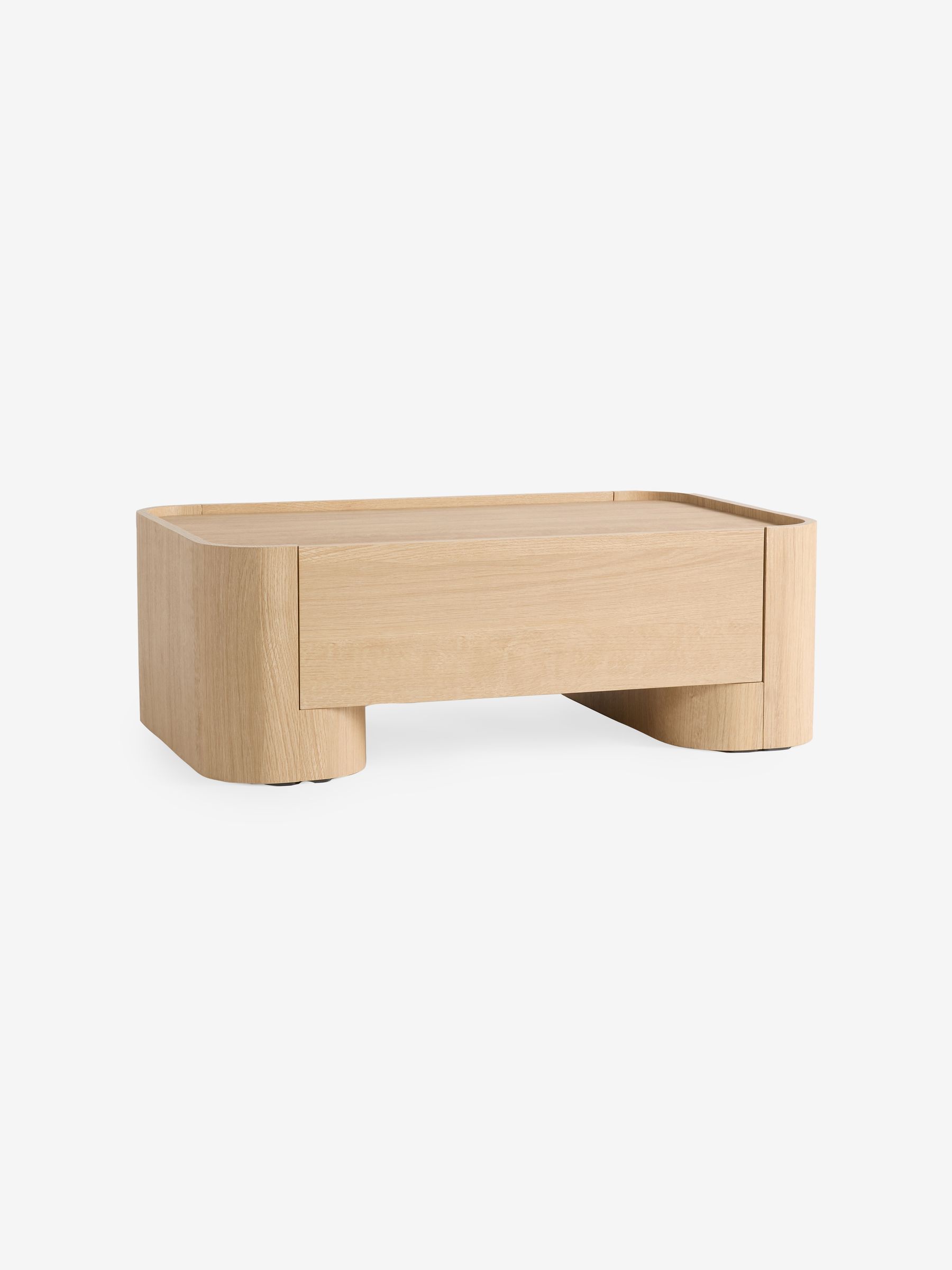 Kain Storage Coffee Table in Light Oak Effect - Image 6 of 7