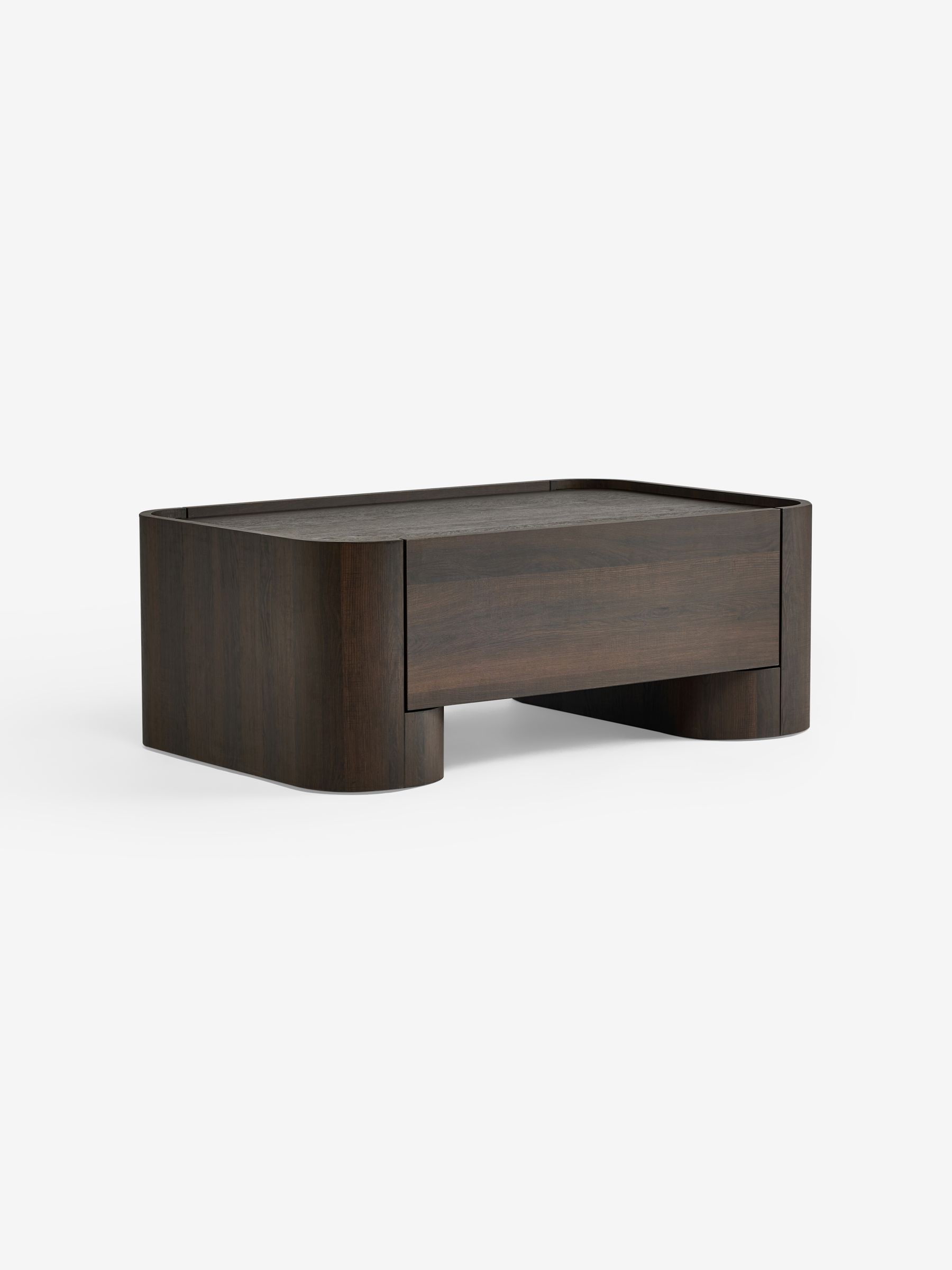 Kain Storage Coffee Table in Dark Wood Effect - Image 6 of 7