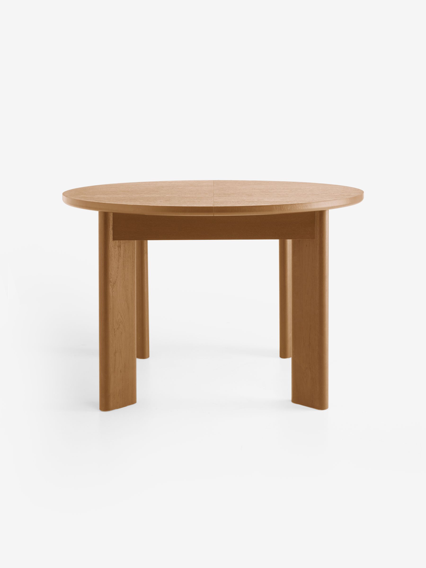 Zeke 4 to 6 Seater Extending Rectangular Seater Dining Table in Oak Effect - Image 7 of 7