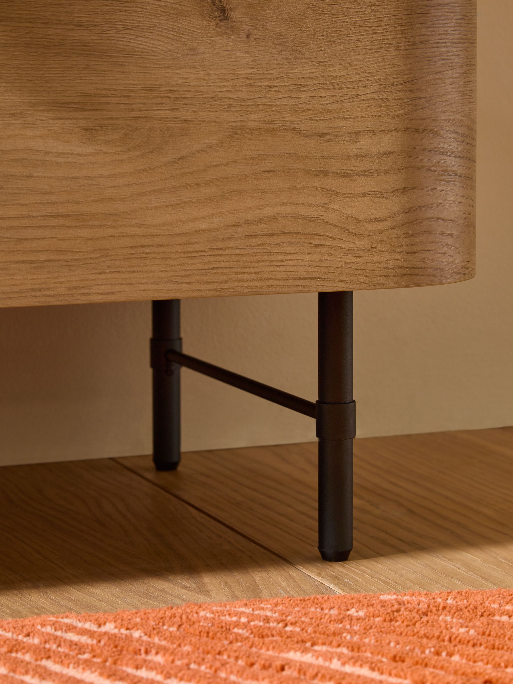 Zeke Small Sideboard in Oak Effect - Image 3 of 3