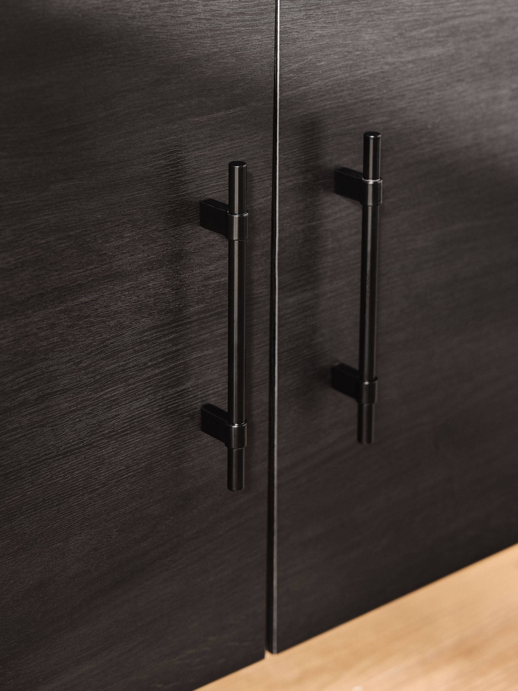 Zeke Small Sideboard in Dark Oak Effect - Image 3 of 6