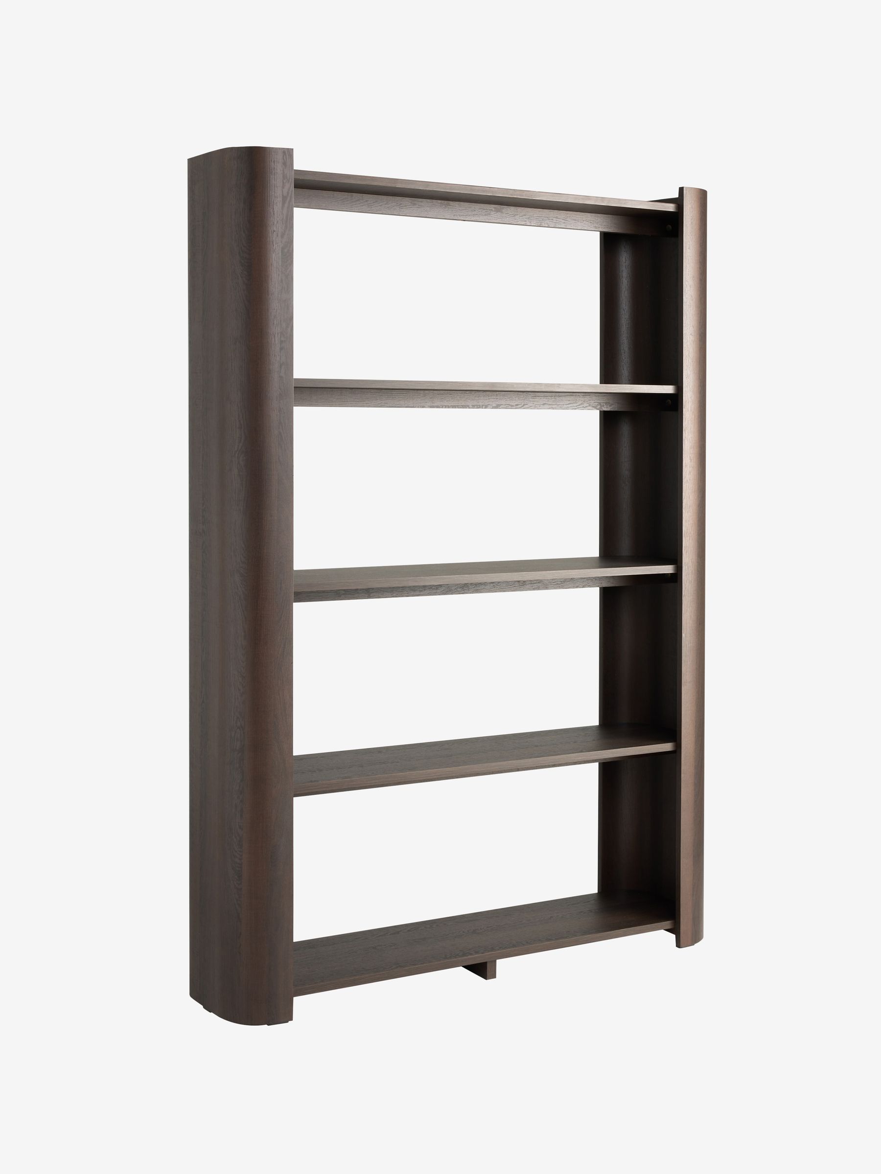 Kain Shelving Unit in Dark Wood Effect - Image 4 of 5
