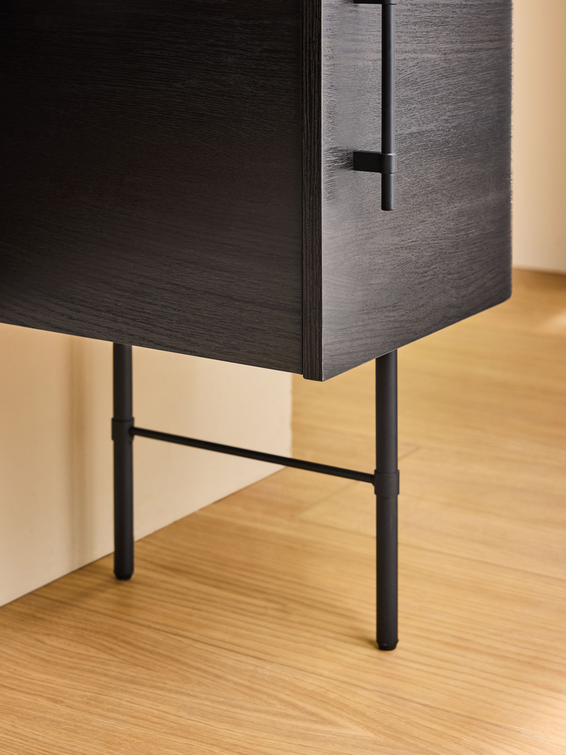 Zeke Storage Desk in Dark Oak Effect - Image 4 of 4