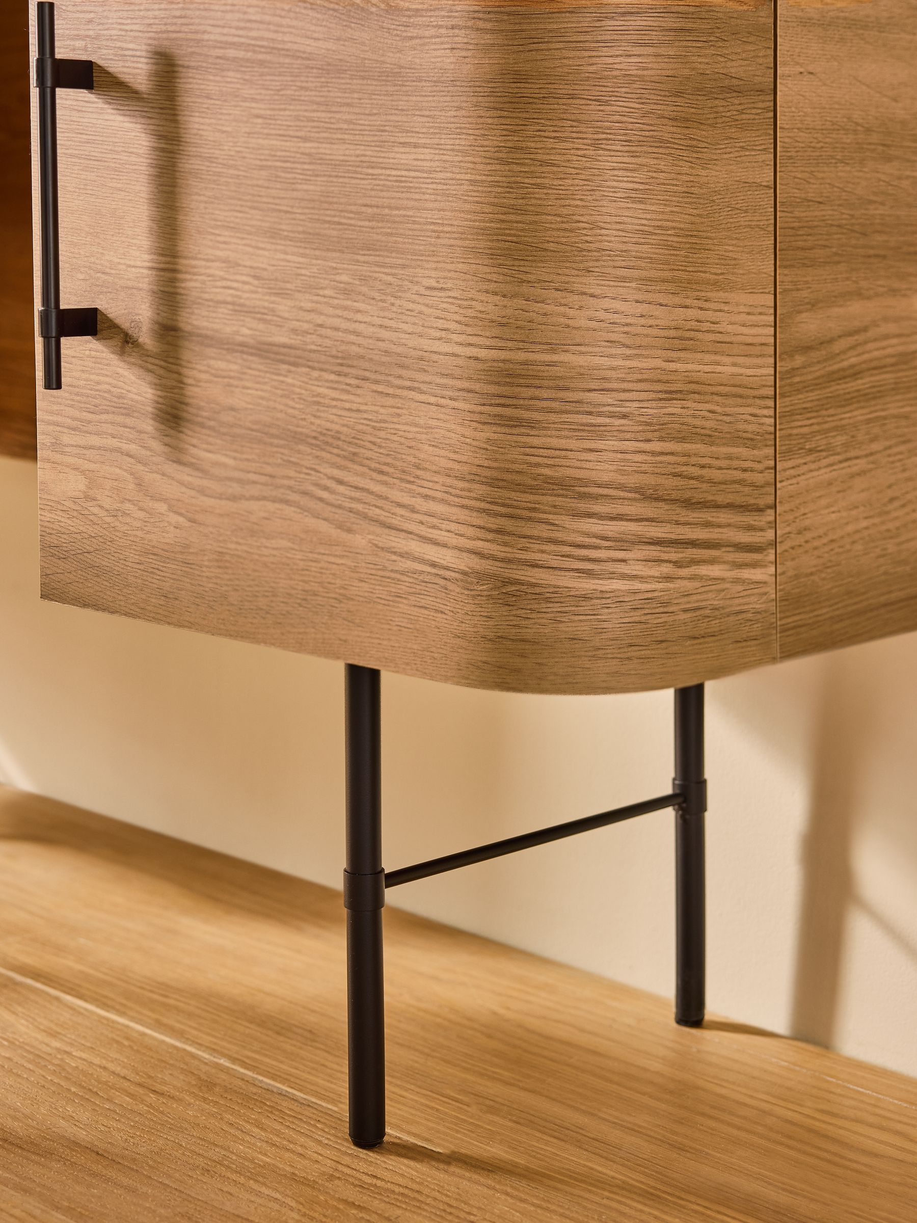 Zeke Storage Desk in Oak Effect - Image 3 of 4