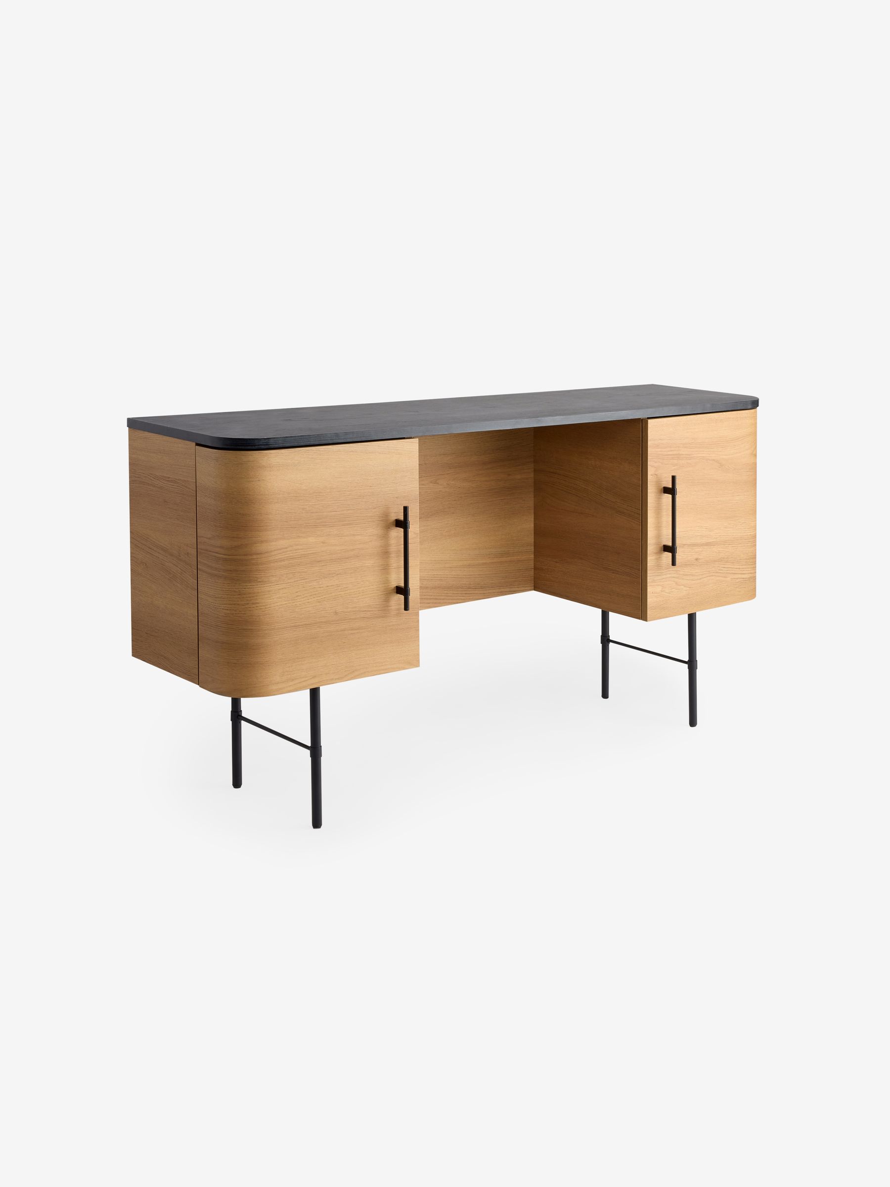 Zeke Storage Desk in Oak Effect - Image 4 of 4