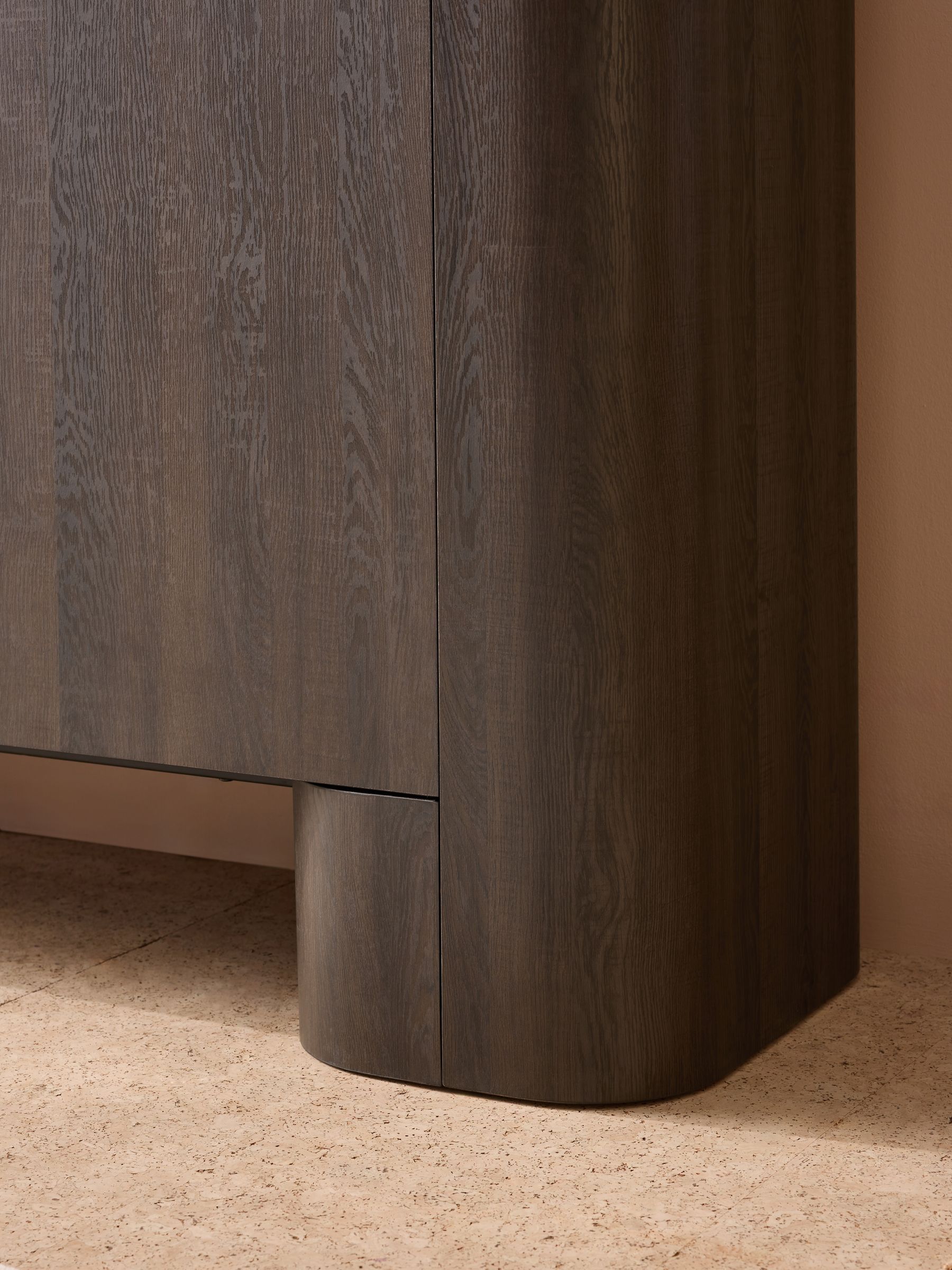 Kain Large Large Sideboard in Dark Wood Effect - Image 2 of 5