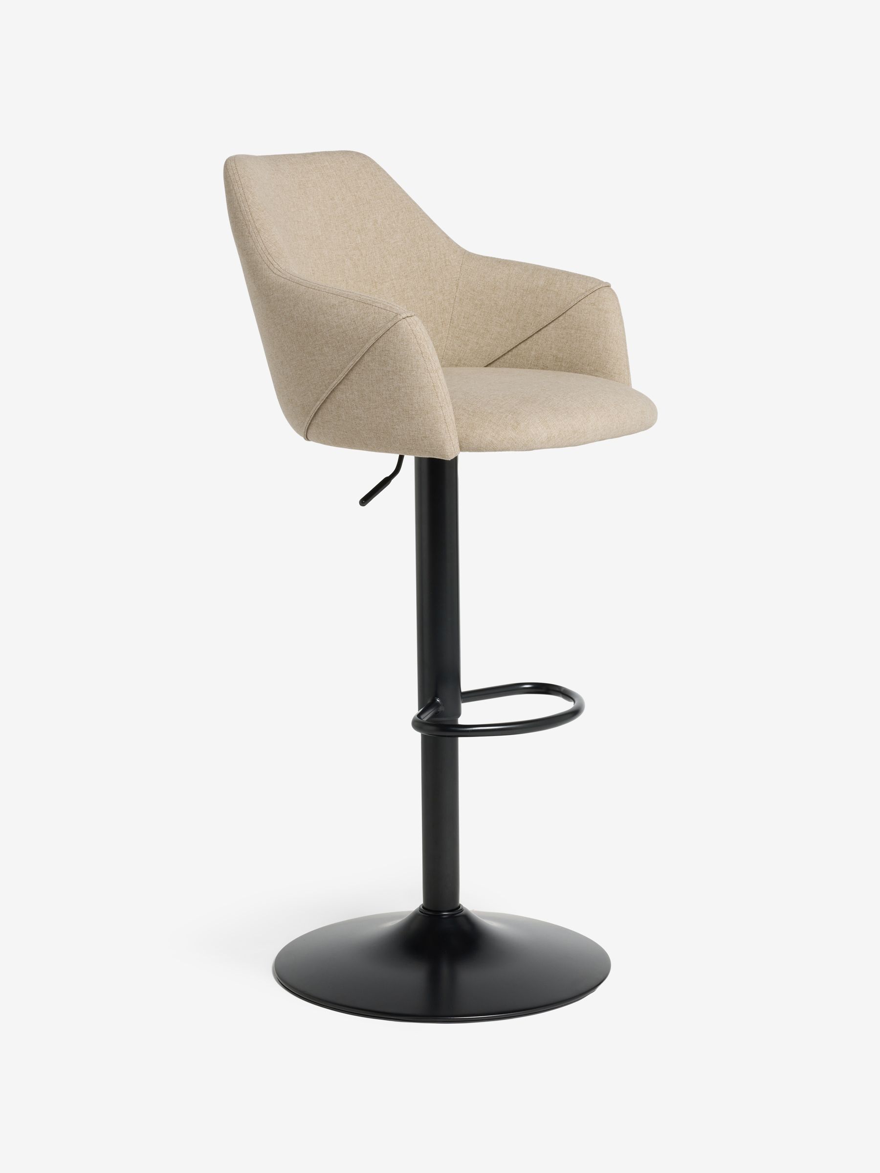 Lule Bar Stool in Ecru Marl - Image 4 of 7