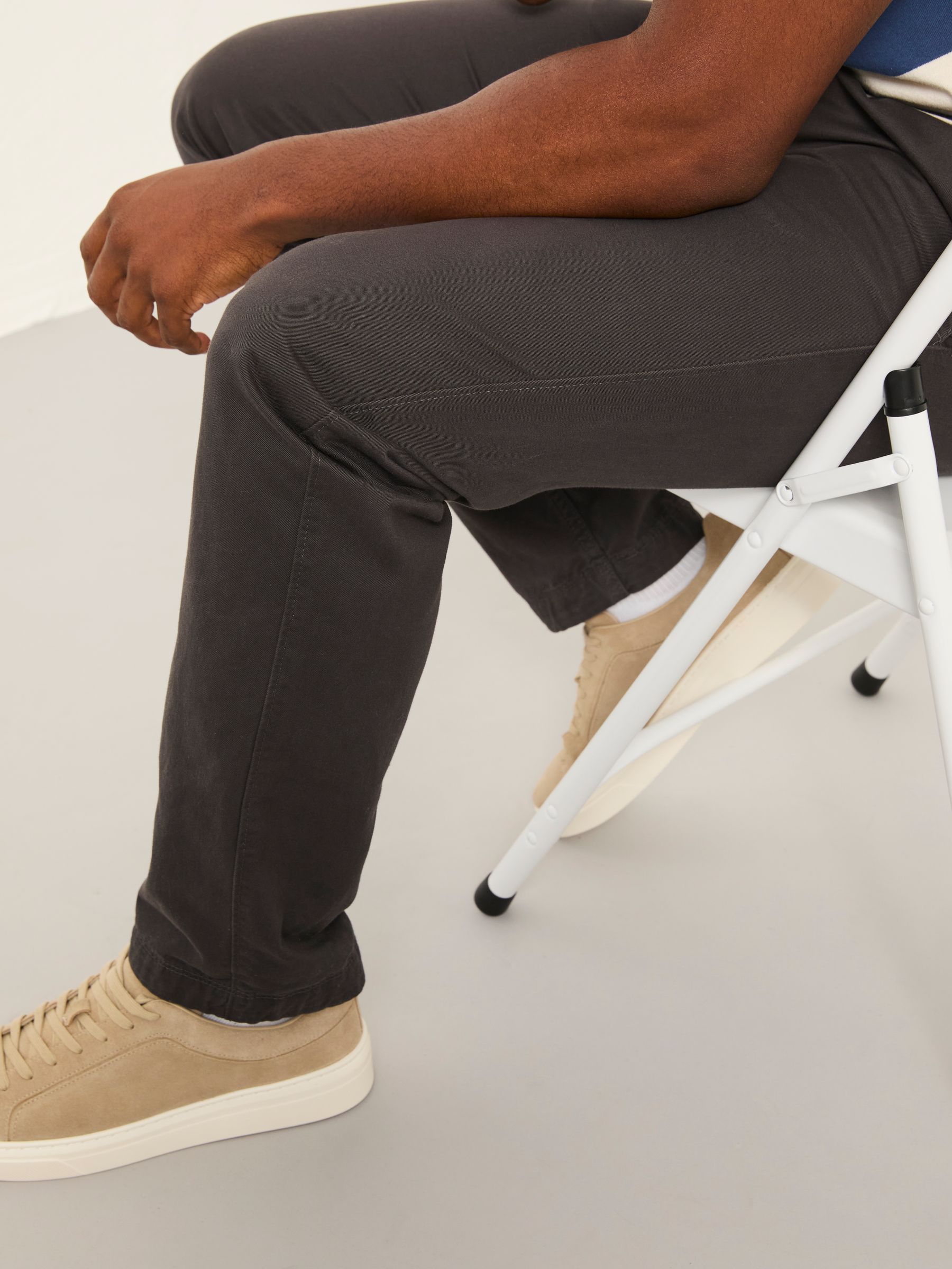 Grey Modern Coastal Chinos - Image 3 of 6