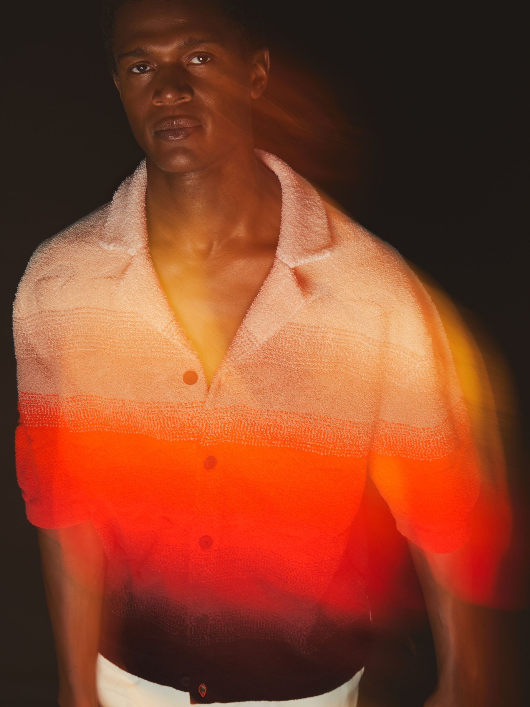 McLaren F1 Team Towelling Logo Shirt in Multi - Image 7 of 10