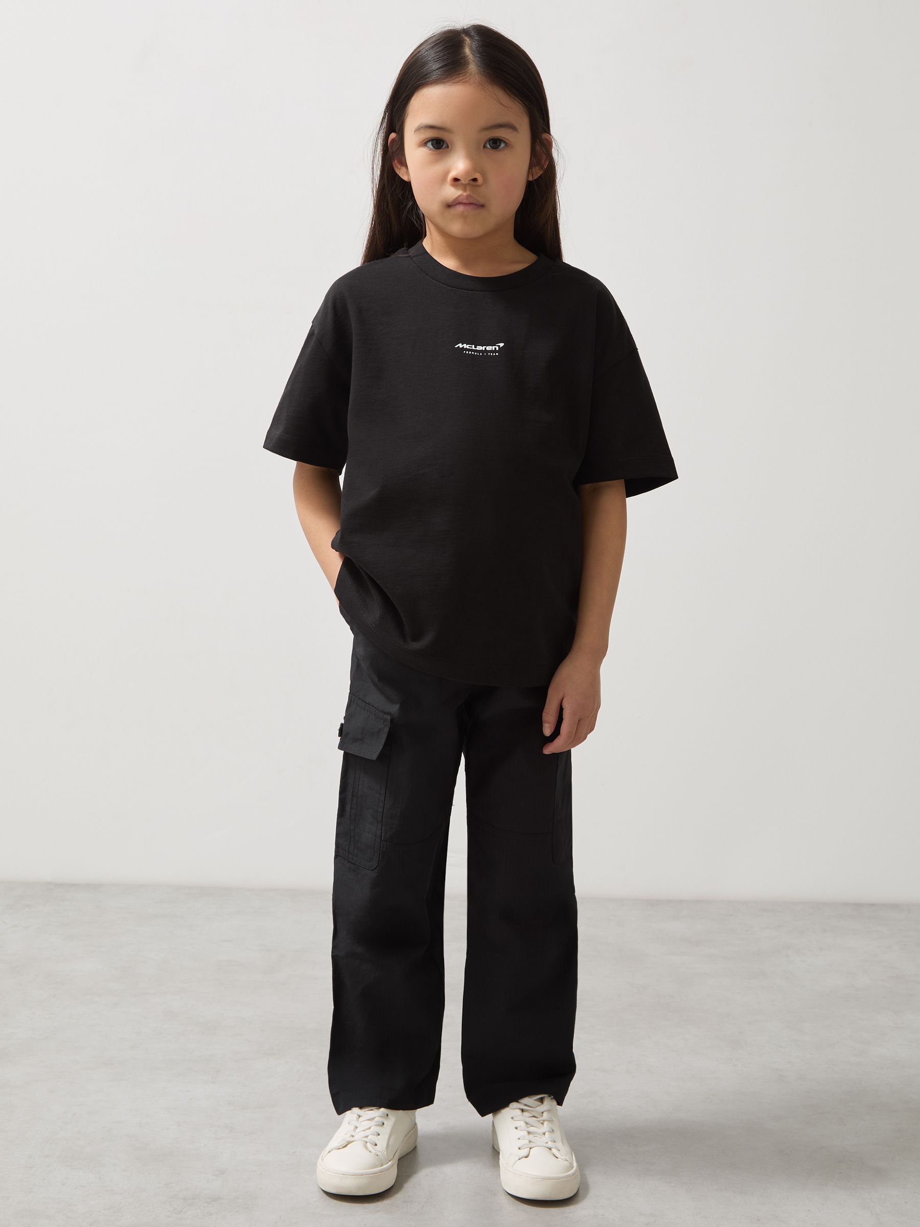 McLaren F1 Team Melbourne T-Shirt Unisex Fit in Black - Image 4 of 8