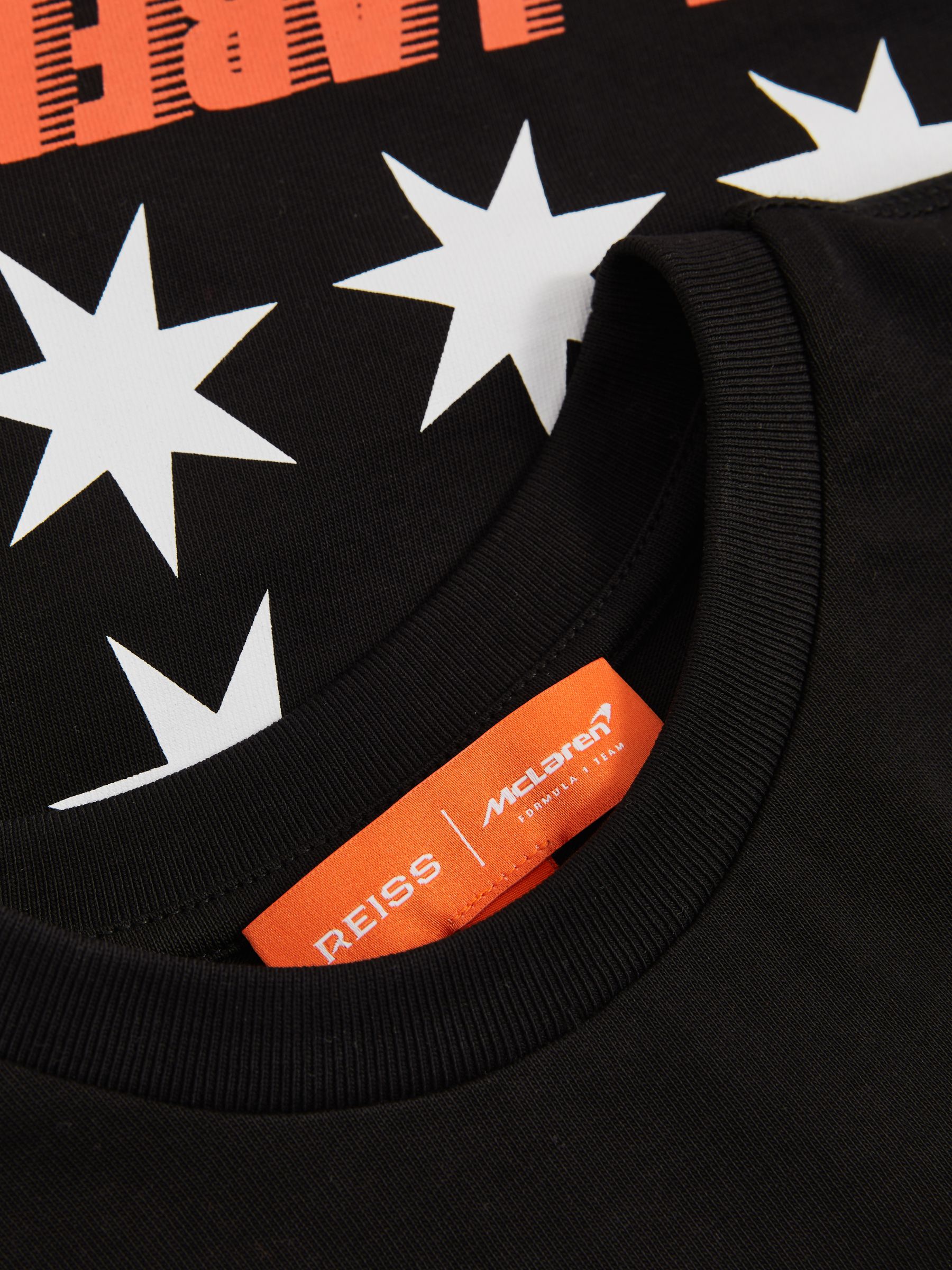 McLaren F1 Team Melbourne T-Shirt Unisex Fit in Black - Image 8 of 8