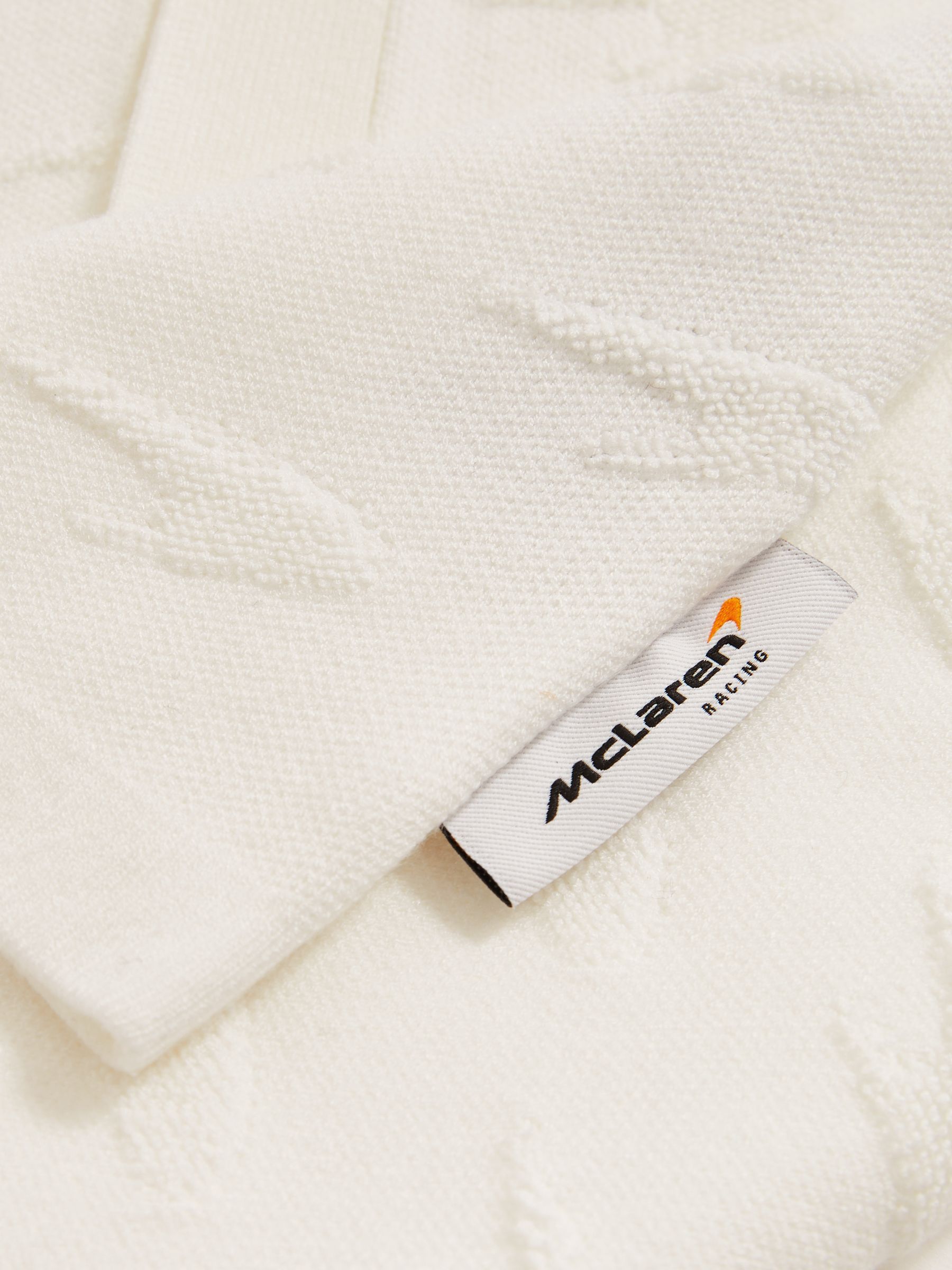 McLaren F1 Team Speedmark Knit Shirt in White - Image 6 of 8