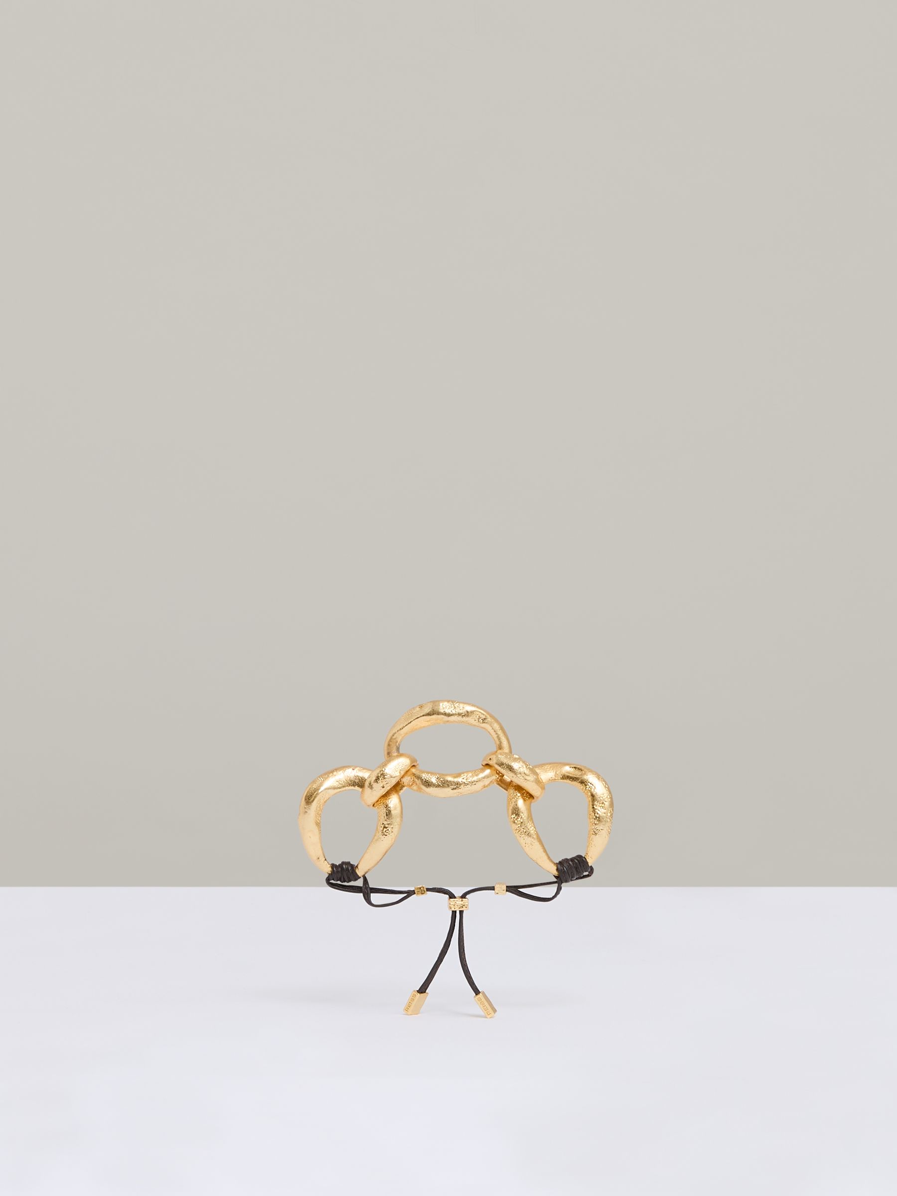 Molten Link Bracelet in Gold Tone - Image 2 of 3