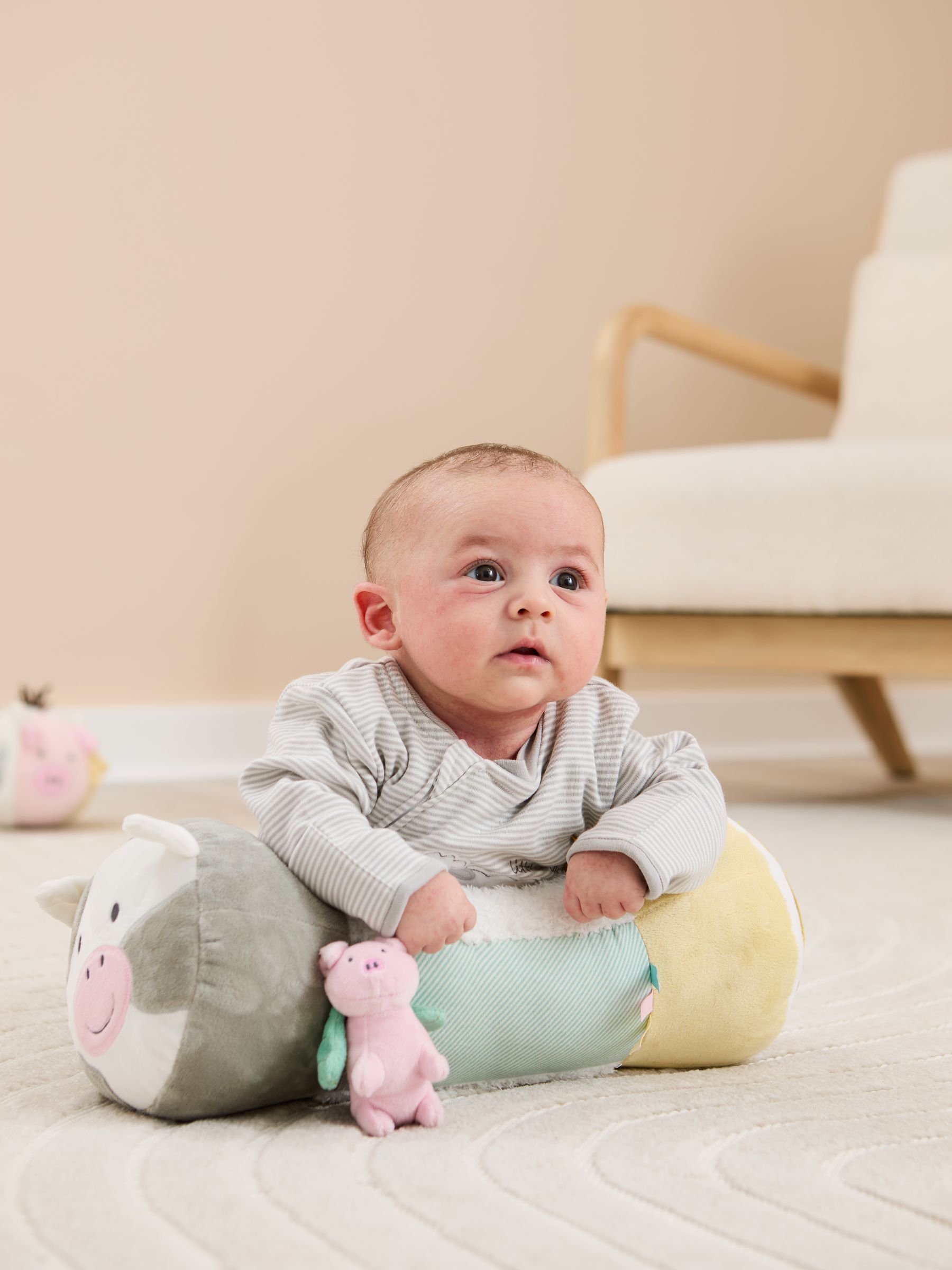 Farm Tummy Time Roller - Image 3 of 3