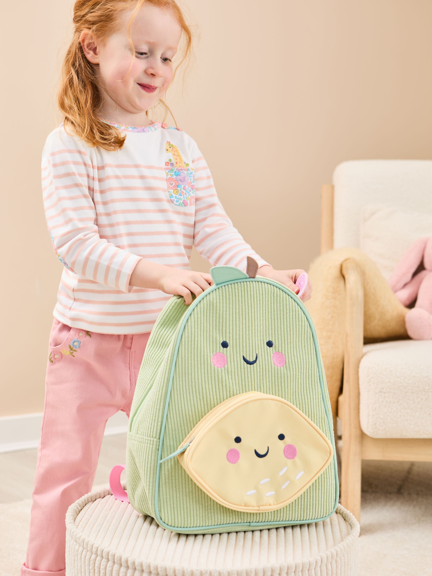 Pear Medium Backpack | JoJo Maman Bébé USA