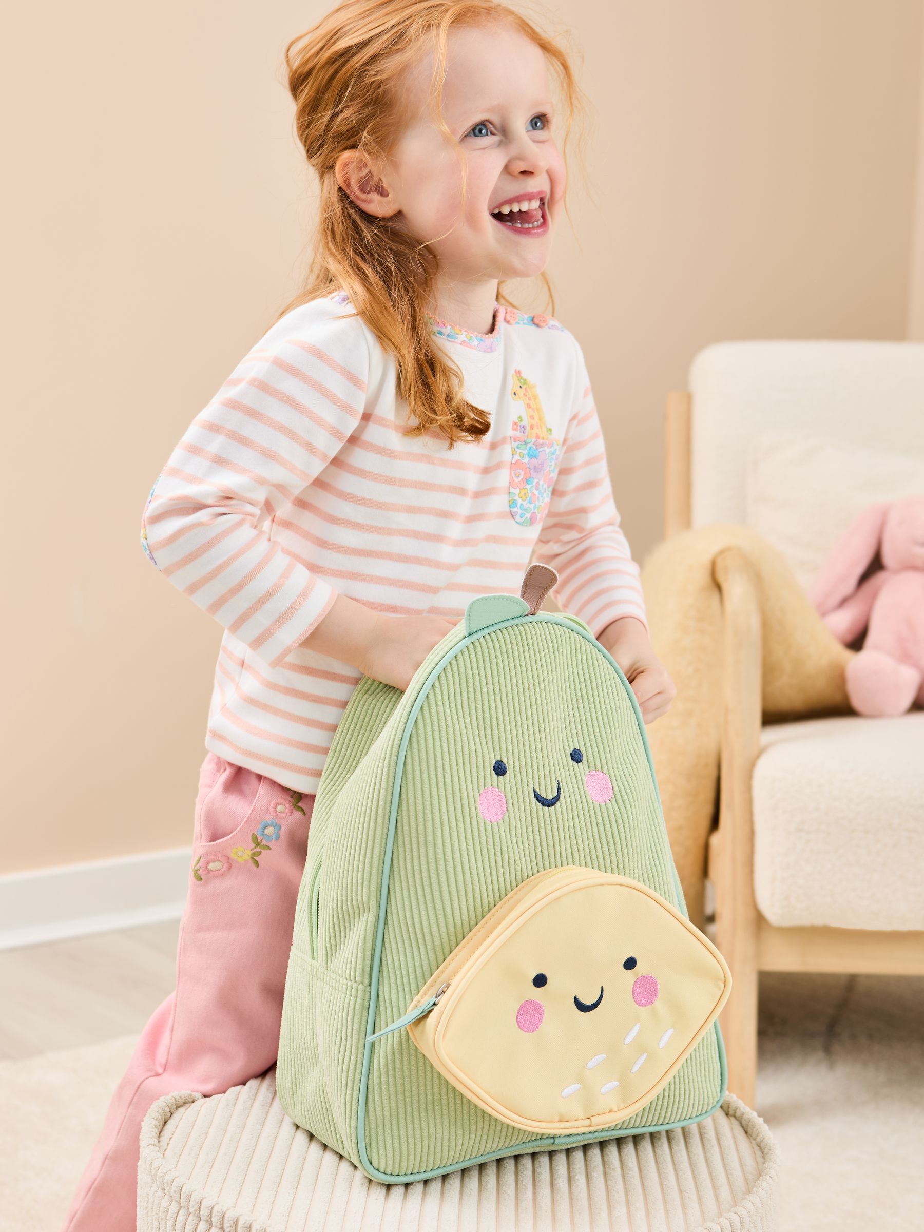 Pear Medium Backpack | JoJo Maman Bébé USA