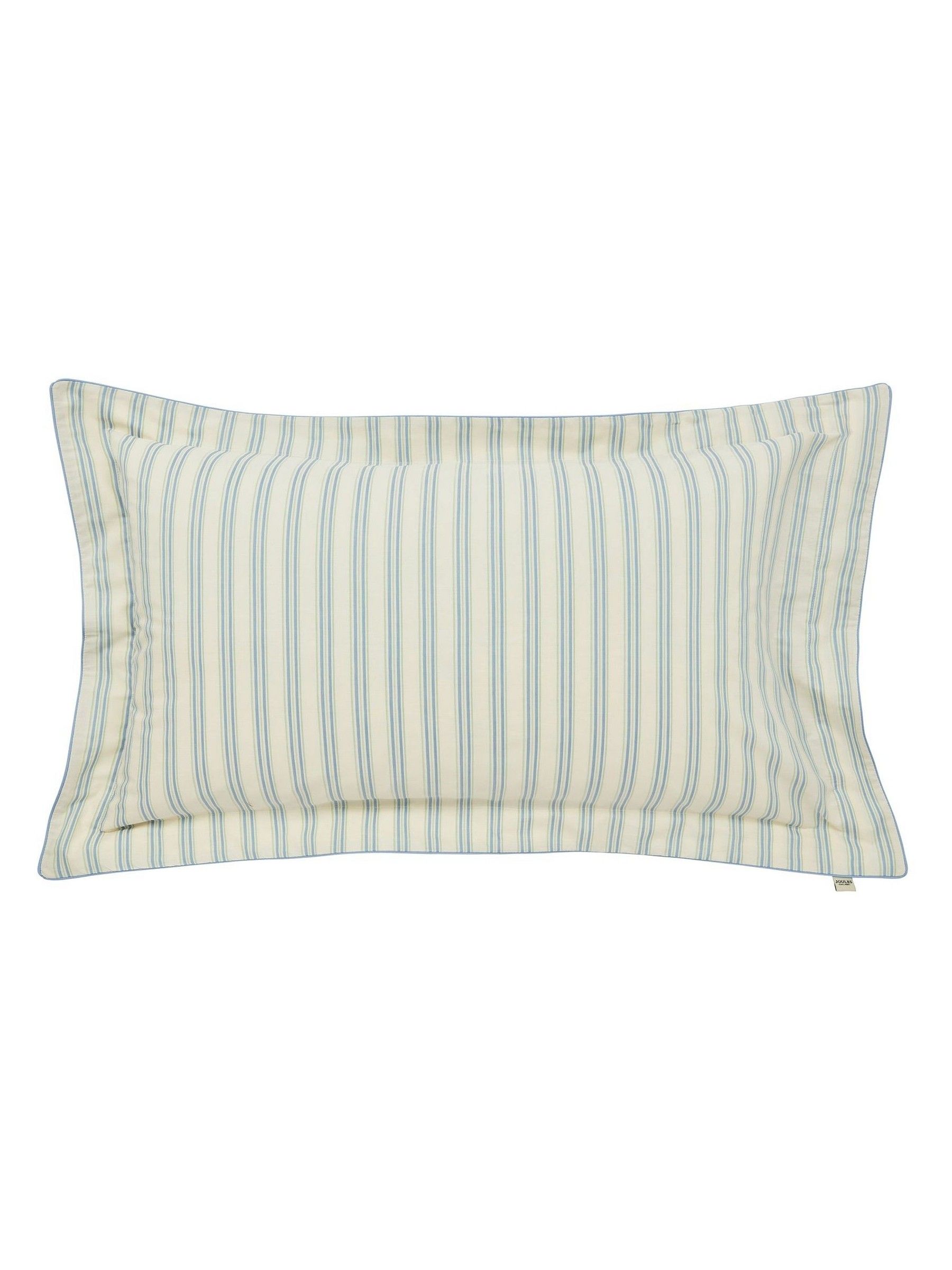 Blue Ticking Stripe Duvet Cover and Pillowcase Set - Image 3 of 5