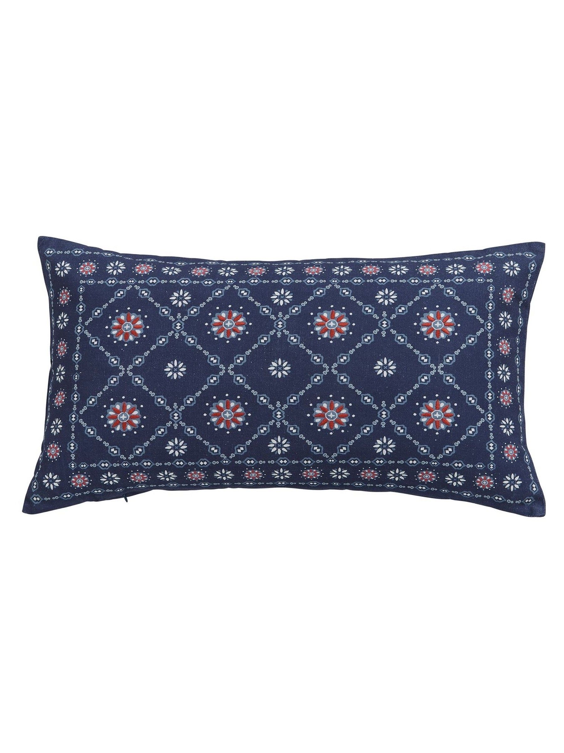 Blue Grove 100% Cotton Cushion - Image 2 of 4