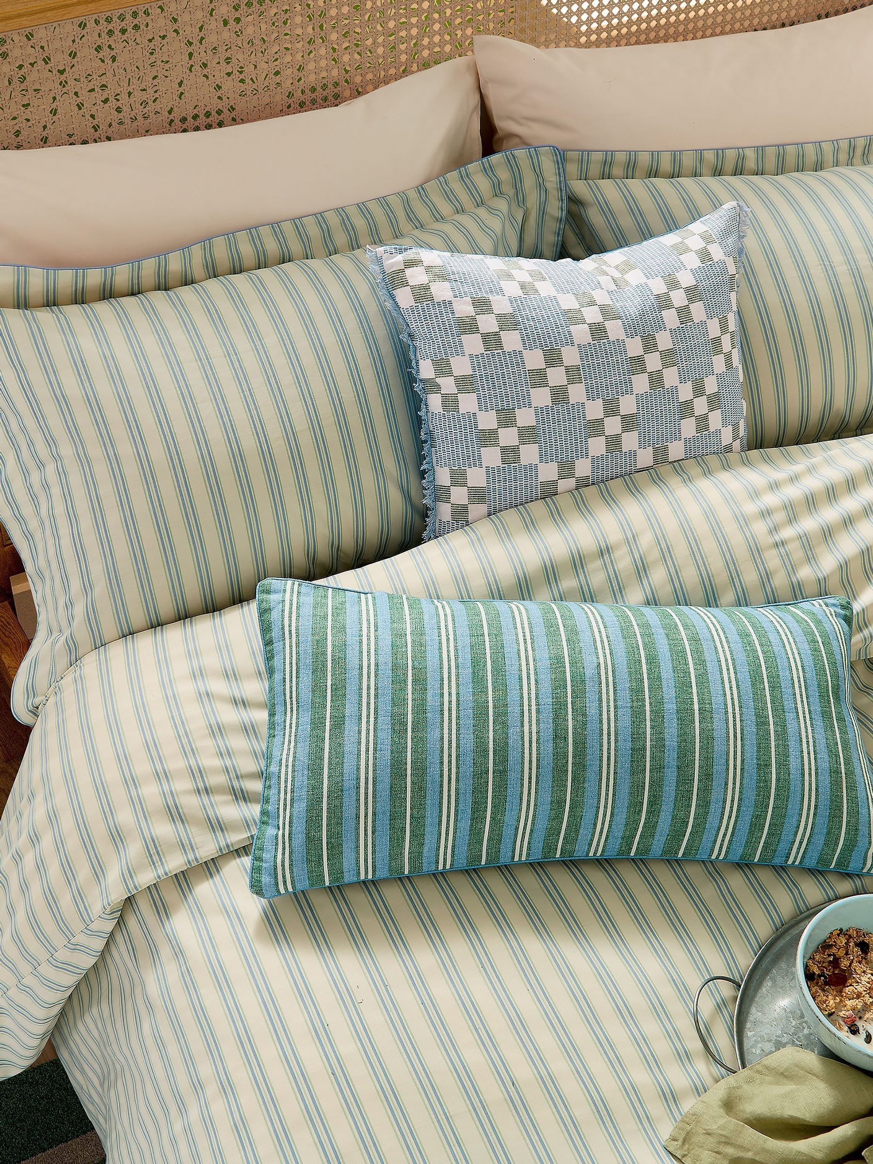 Blue Riviera Cushion - Image 3 of 5