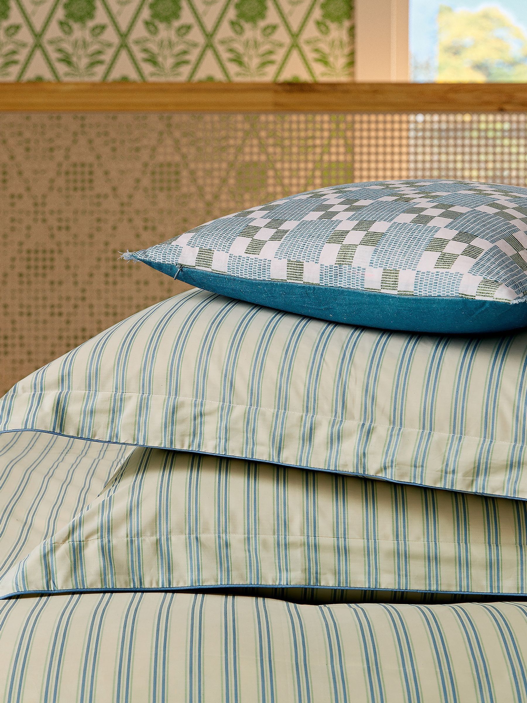 Blue Riviera Cushion - Image 5 of 5