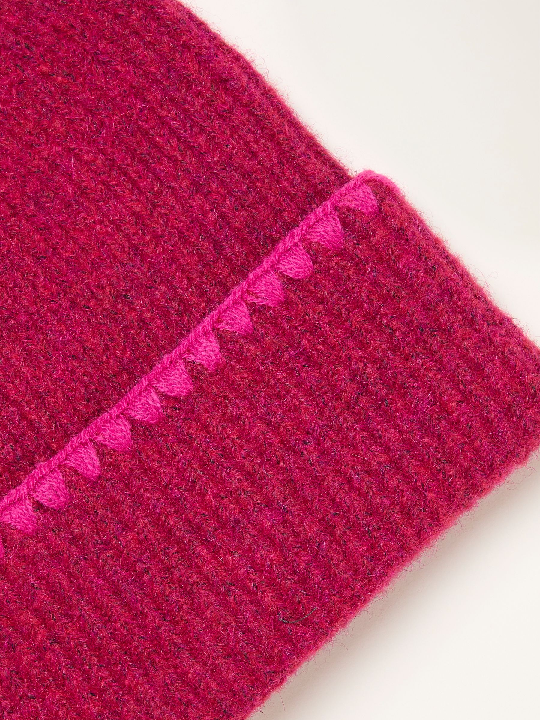 Pink Whipstitch Beanie - Image 2 of 2