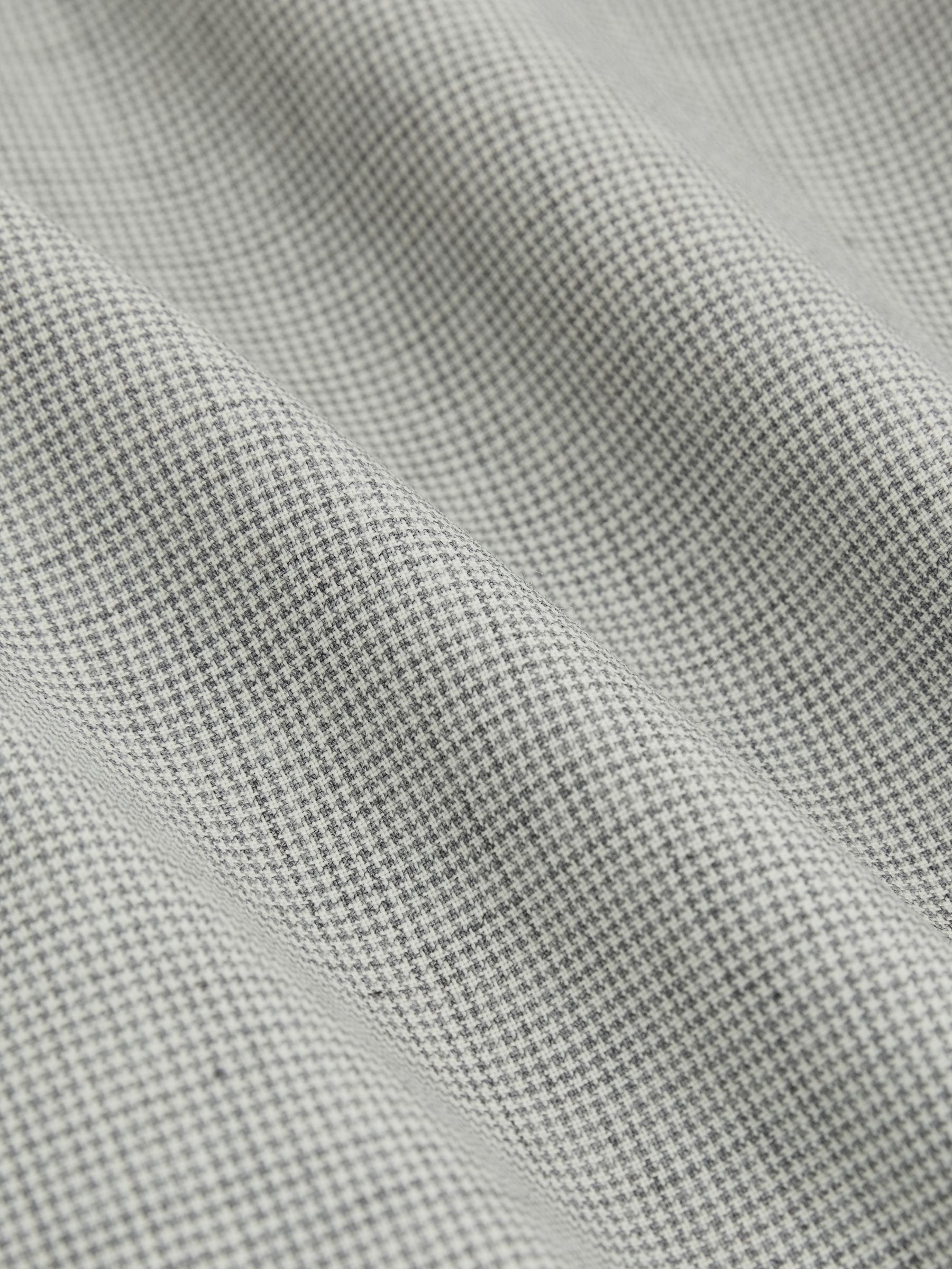 Puppytooth-Check Suit Waistcoat Wool-Blend in Grey - Image 8 of 9