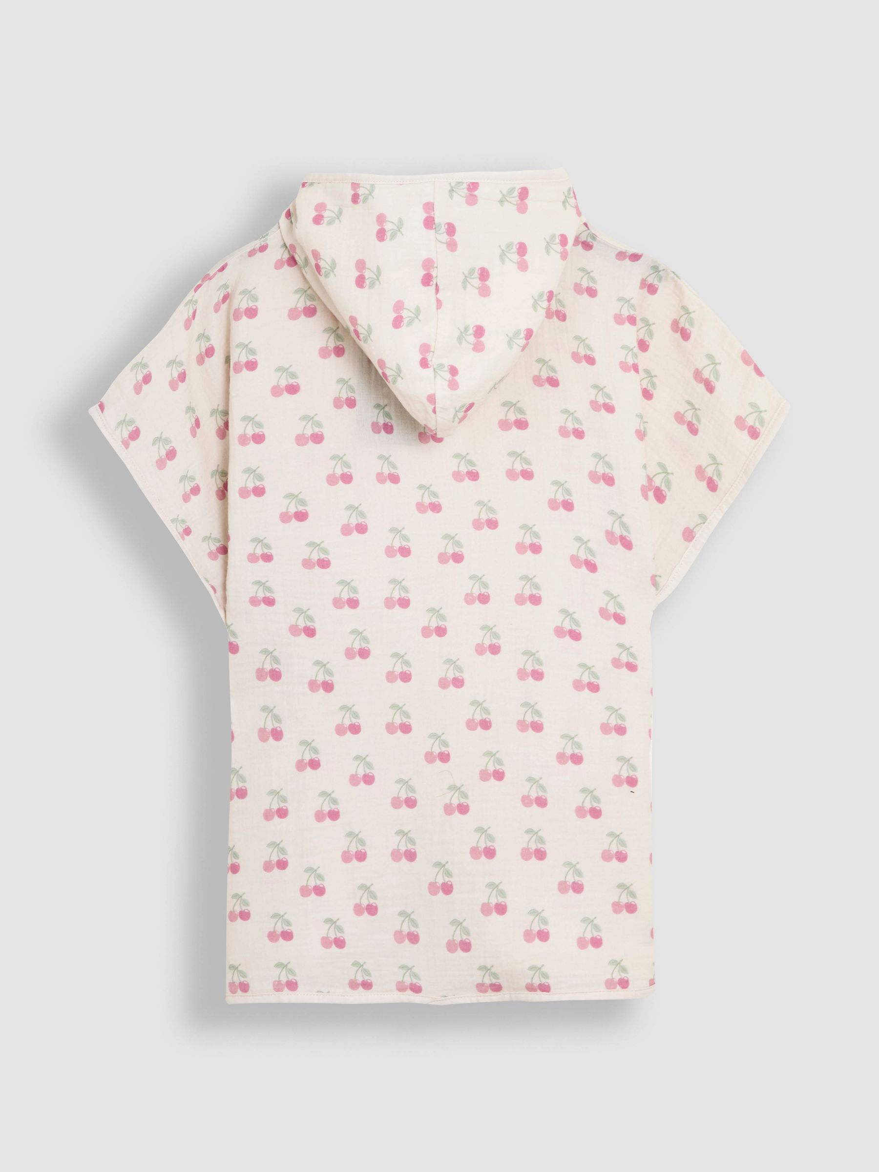 Cream Muslin Poncho - Image 2 of 3