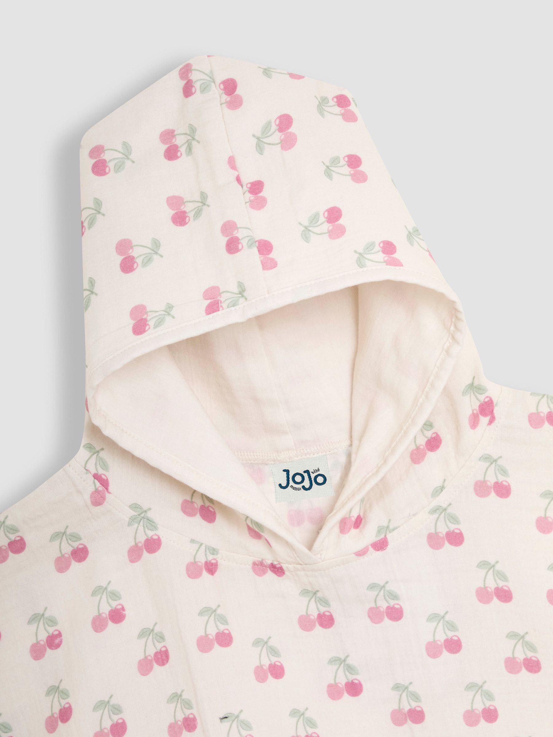 Cream Muslin Poncho - Image 3 of 3