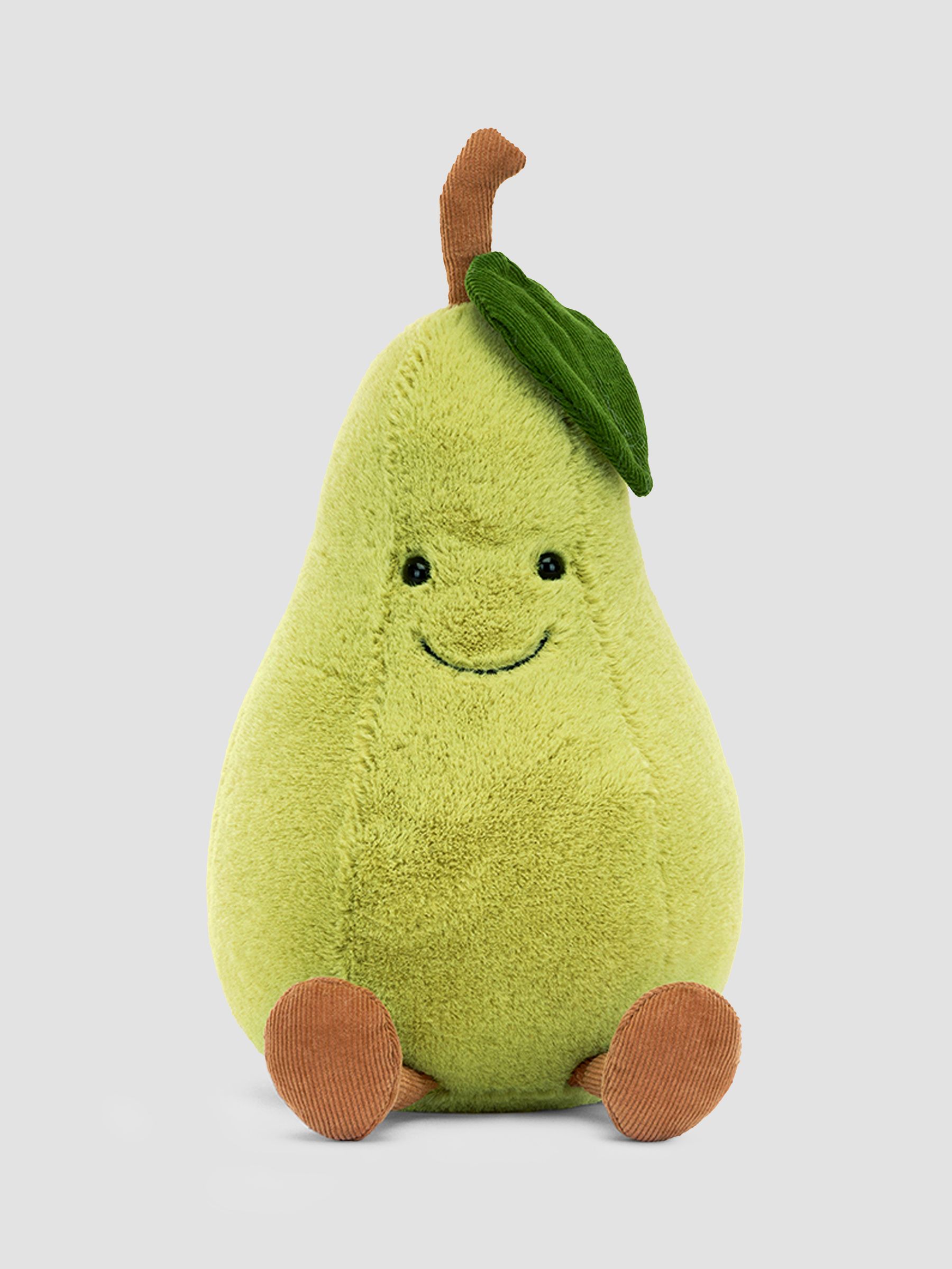 Brown Jellycat Amuseables Pear - Image 1 of 4