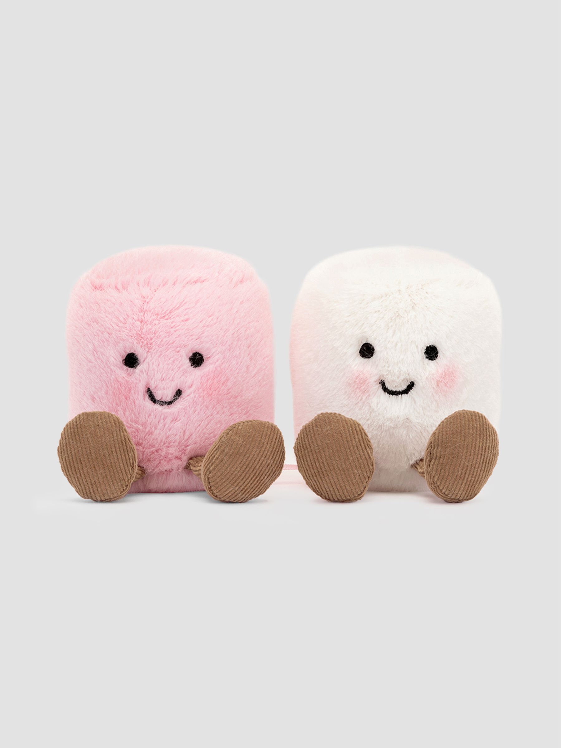 Jellycat Amuseables Pink and White Marshmallows - Image 1 of 4