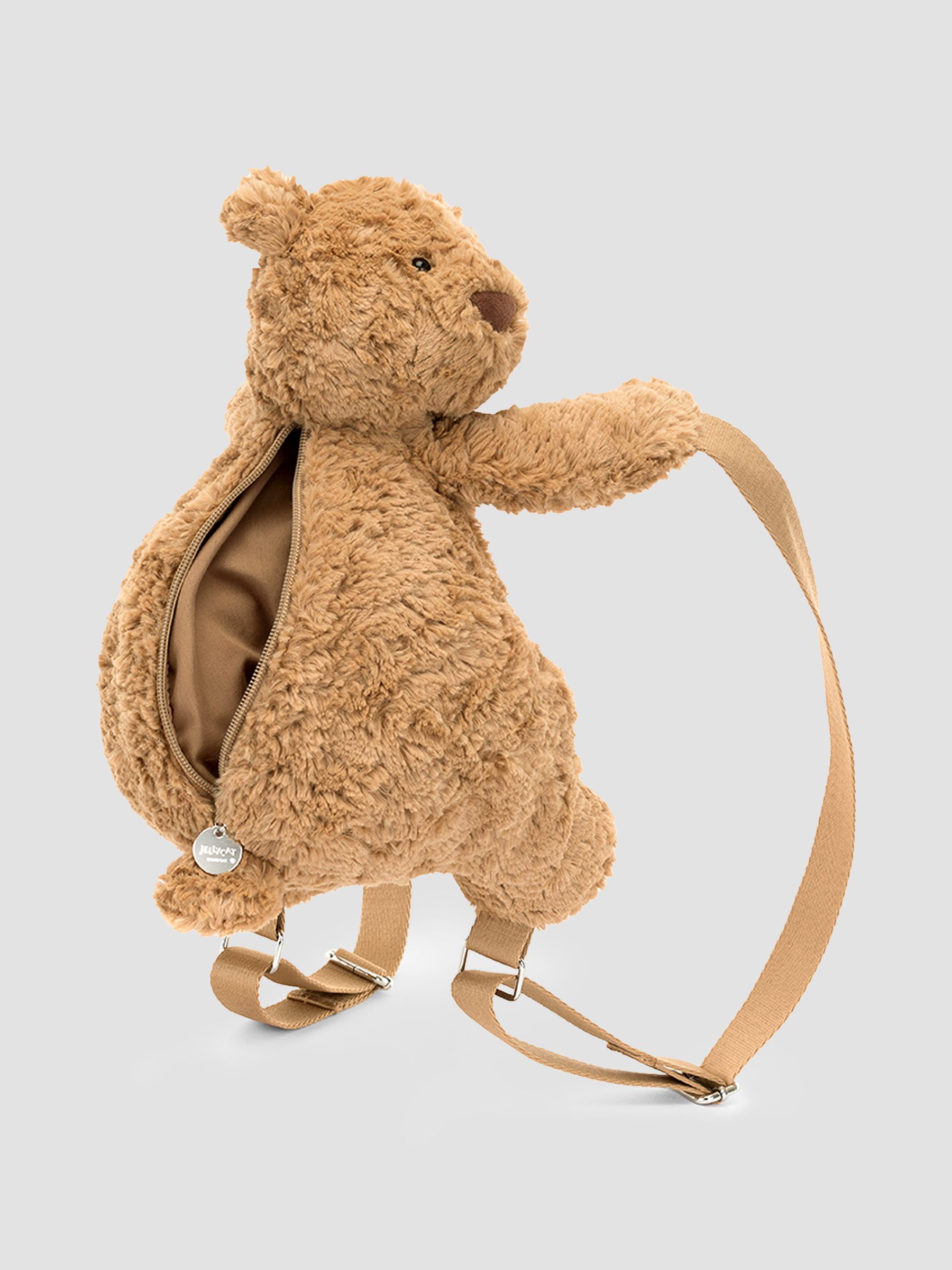Jellycat Bartholomew Bear Backpack - Image 1 of 4