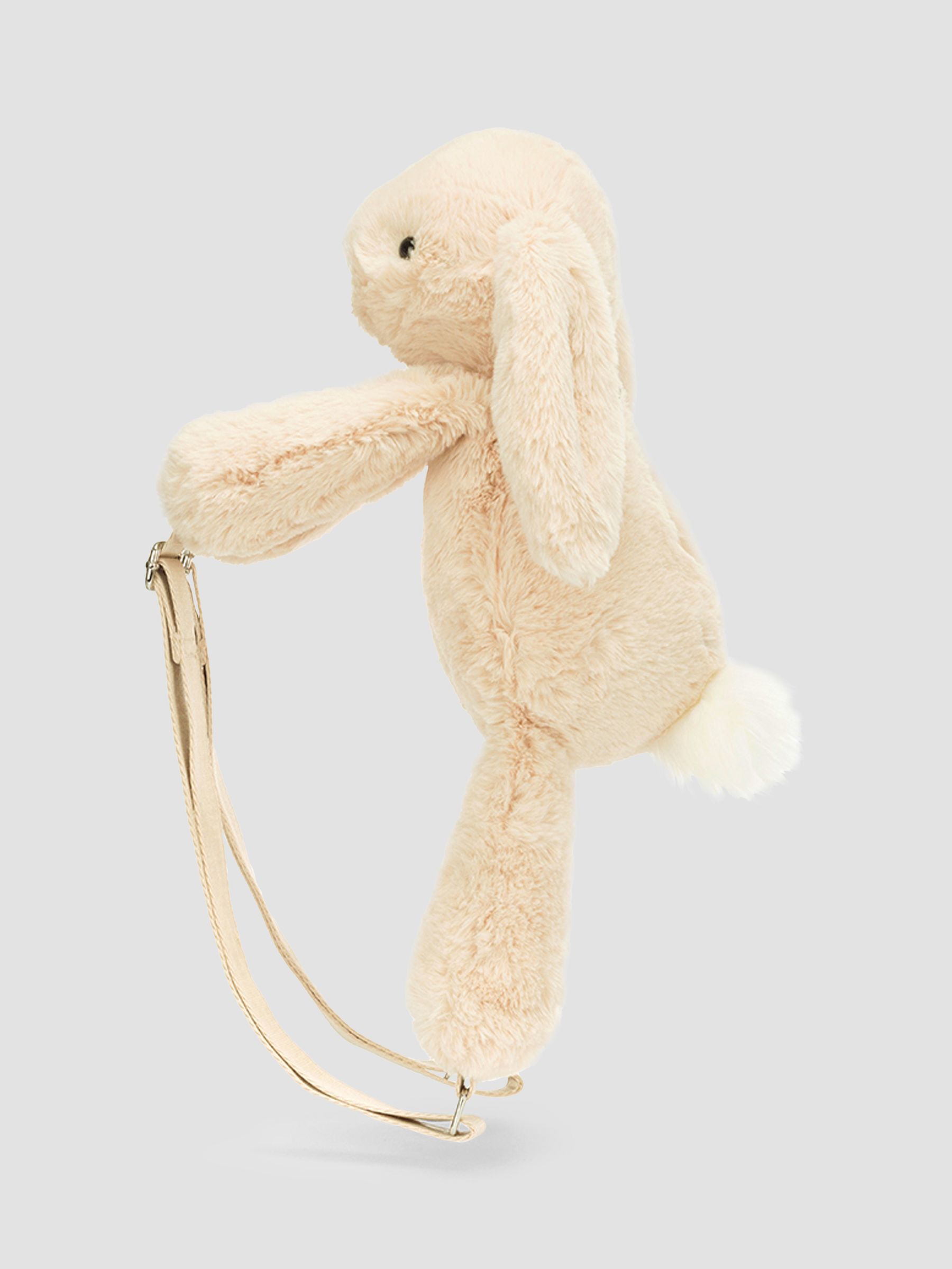 Jellycat Smudge Rabbit Backpack - Image 2 of 4